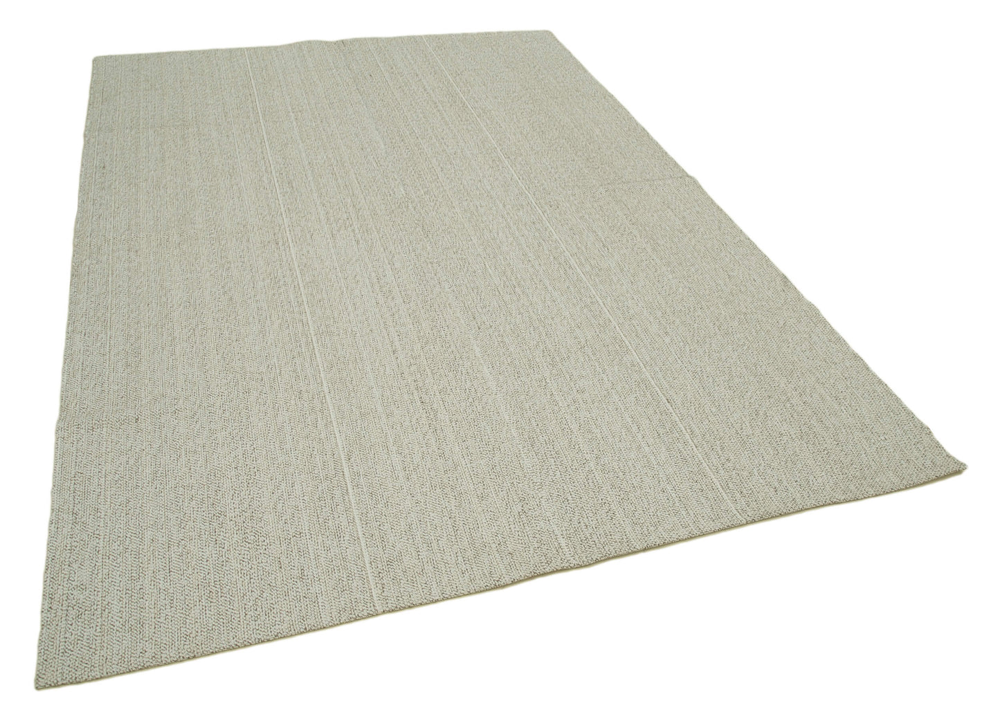 6x9 Beige Modern Kilim Rug - 36314