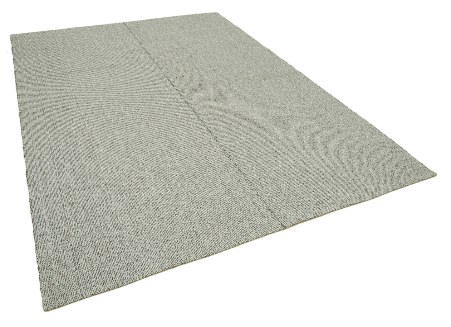 7x10 Grey Modern Kilim Rug - 36315