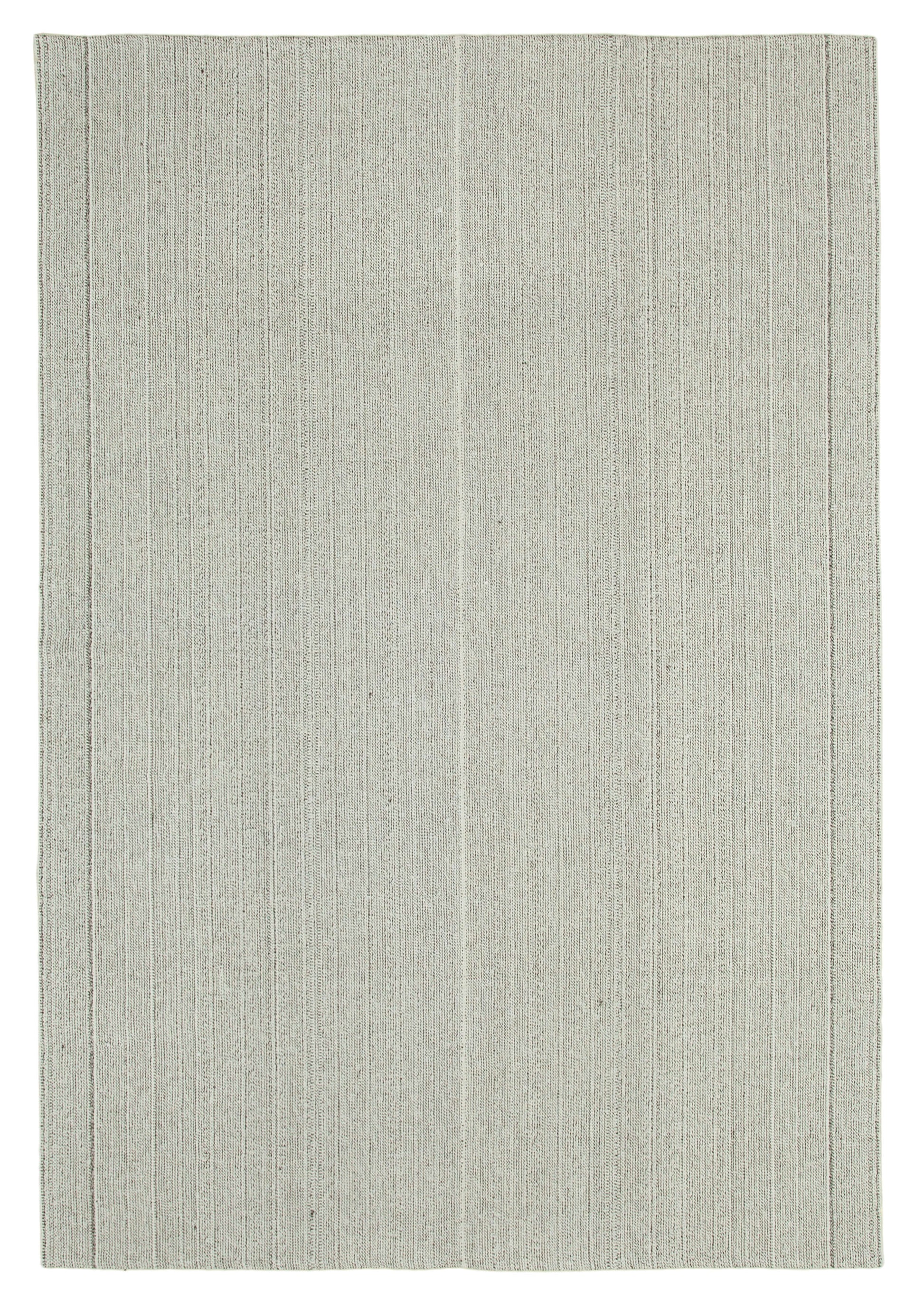 7x10 Beige Modern Kilim Rug - 36316