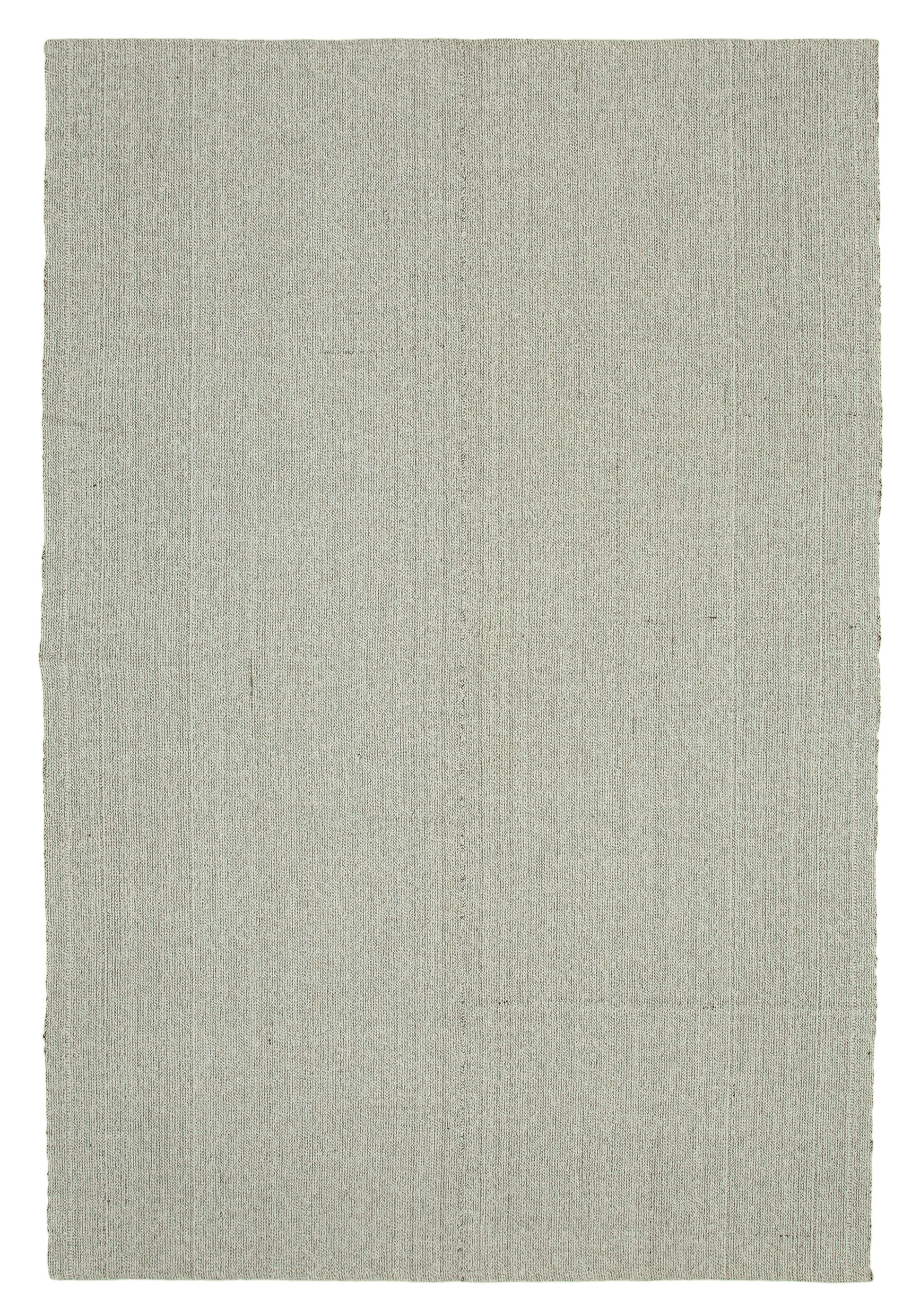 7x10 Grey Modern Kilim Rug - 36320