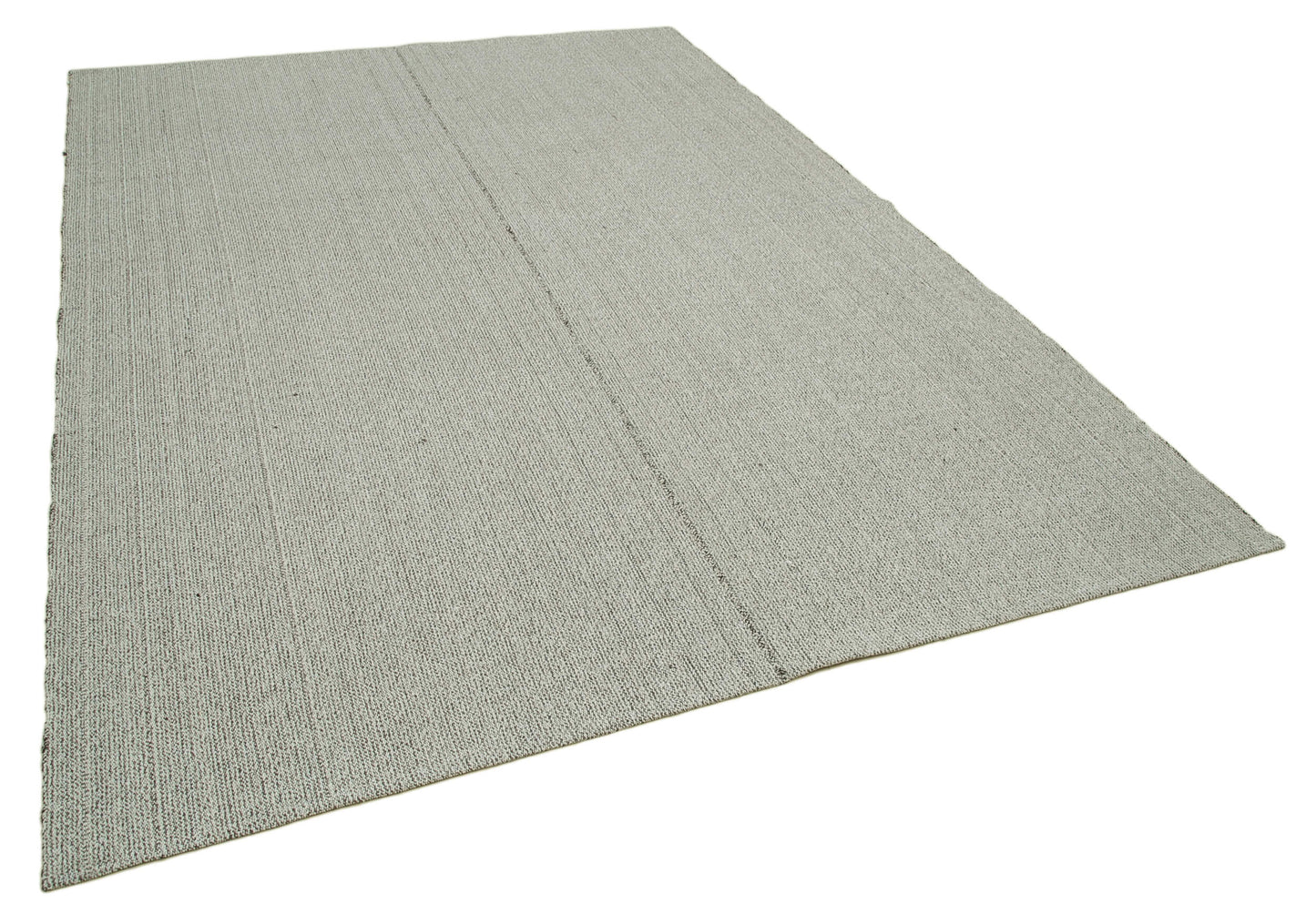 7x10 Grey Modern Kilim Rug - 36321