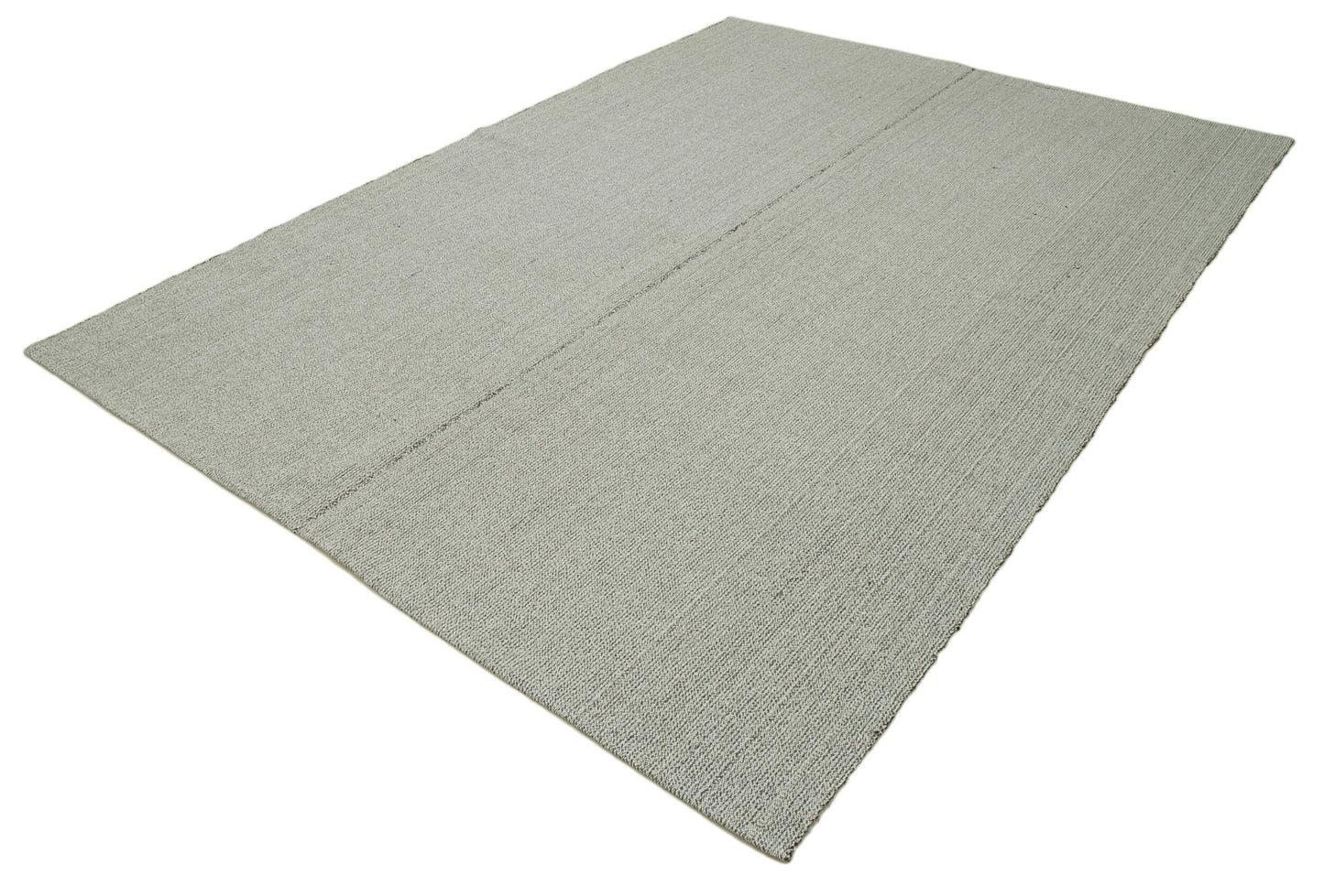 7x10 Grey Modern Kilim Rug - 36321