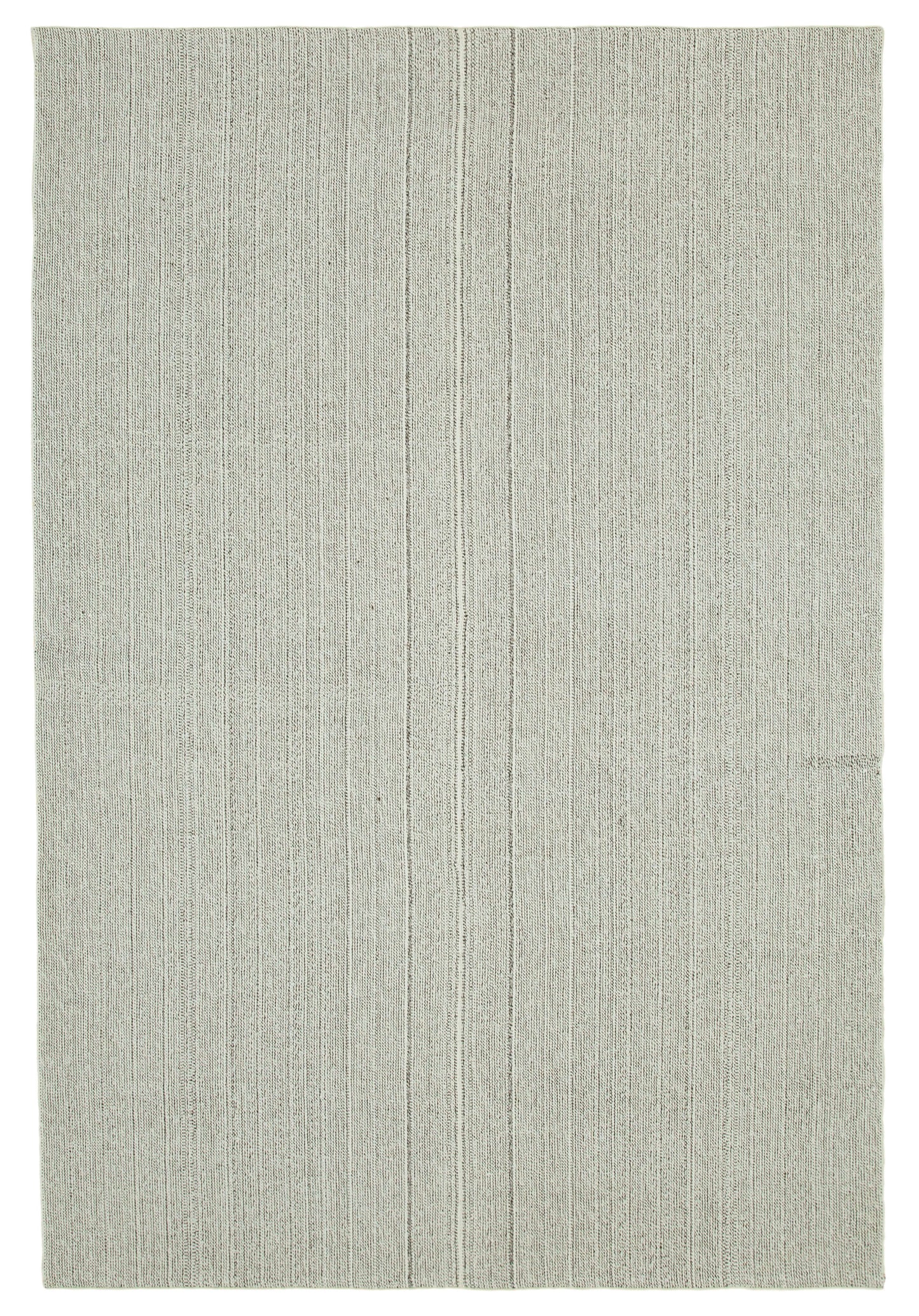 7x10 Grey Modern Kilim Rug - 36322