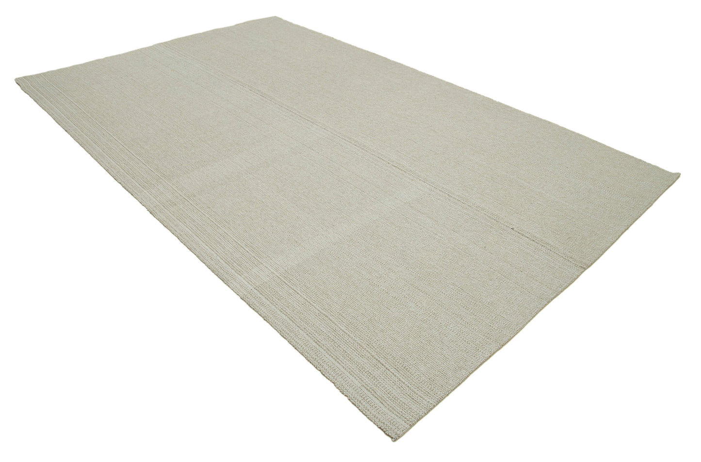 7x11 Beige Modern Kilim Rug - 36334