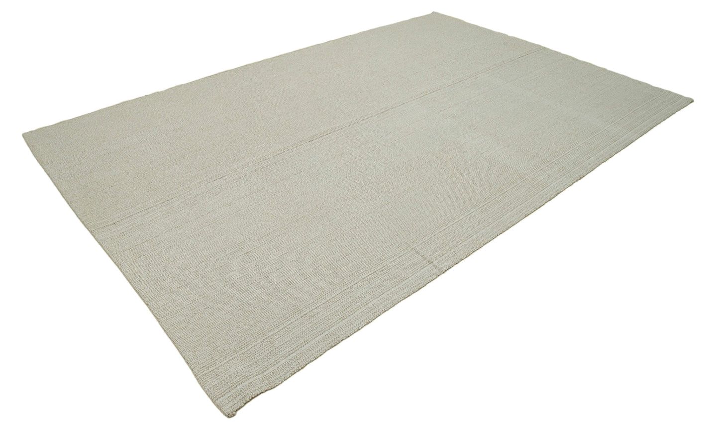 7x11 Beige Modern Kilim Rug - 36334