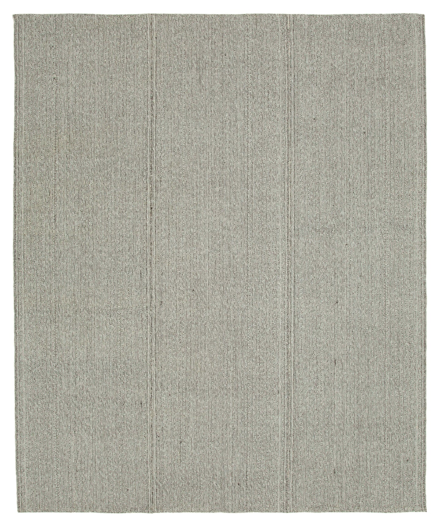 8x9 Grey Modern Kilim Rug - 36336