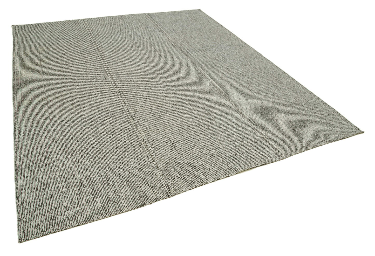 8x9 Grey Modern Kilim Rug - 36336