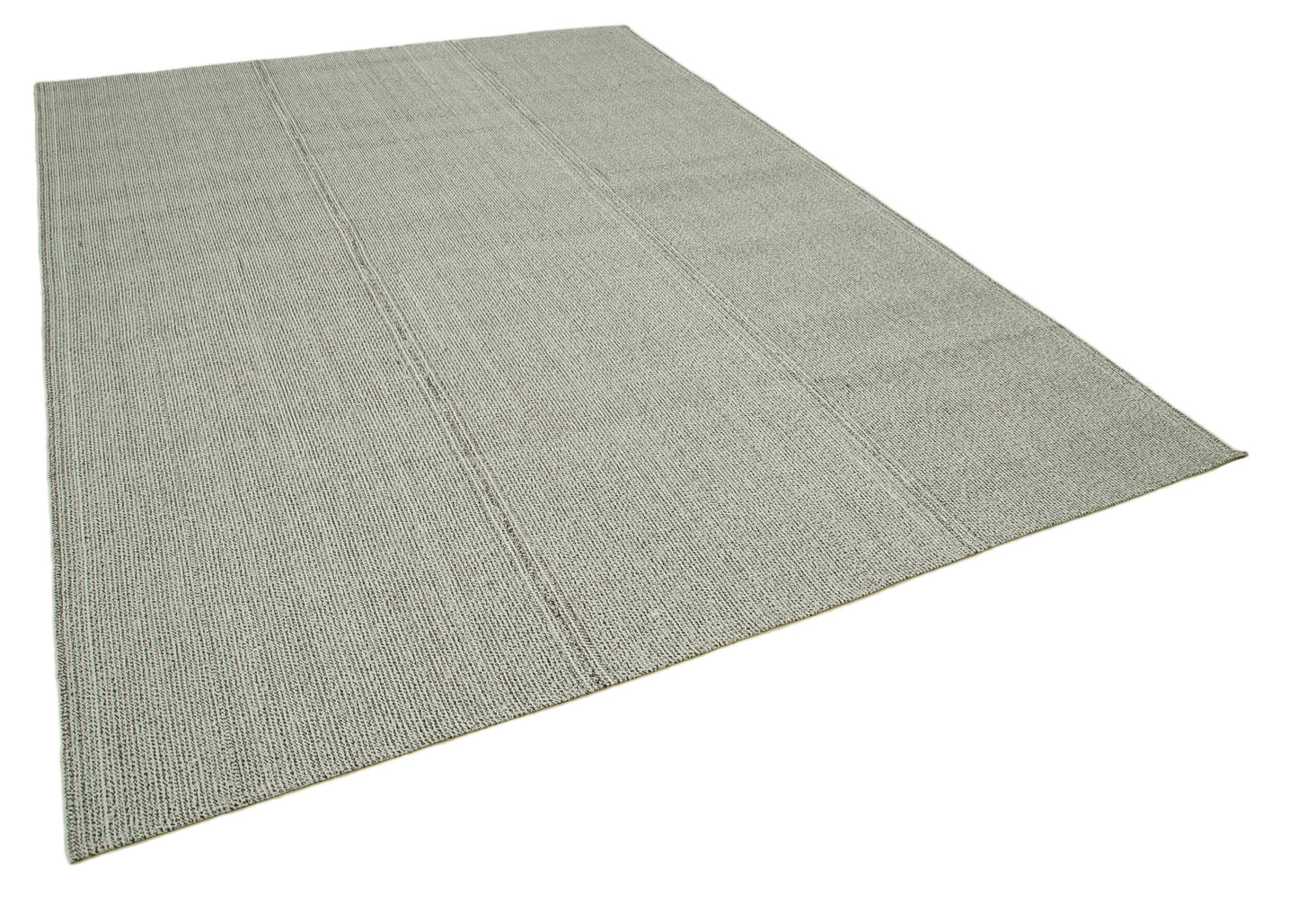 8x11 Grey Modern Kilim Rug - 36337