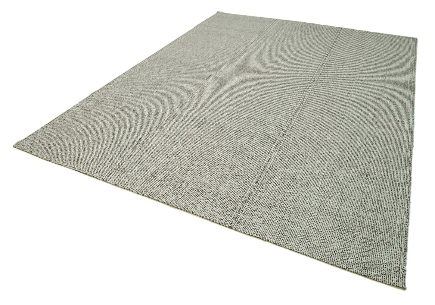 8x11 Grey Modern Kilim Rug - 36337