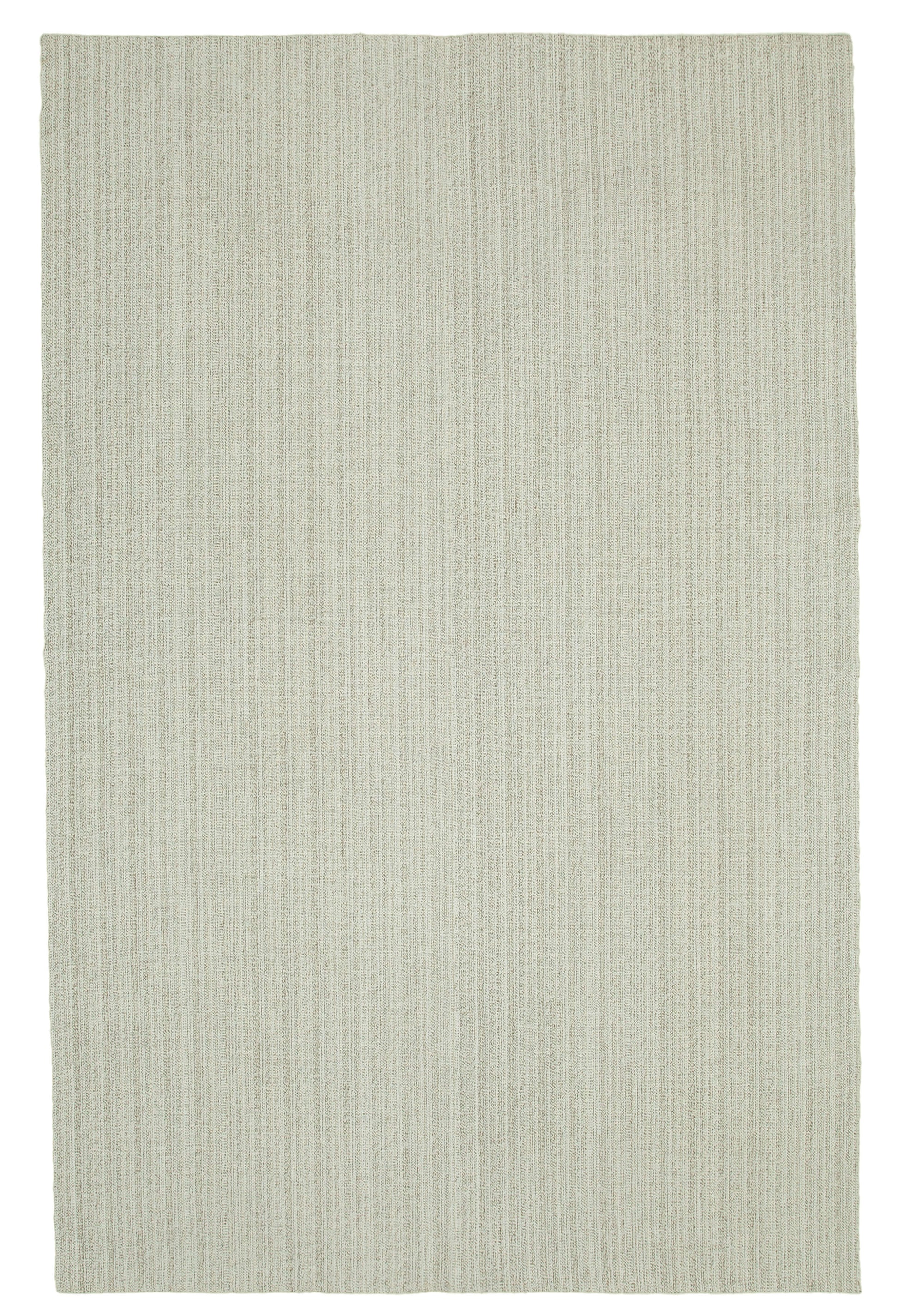 7x11 Beige Modern Kilim Rug - 36342