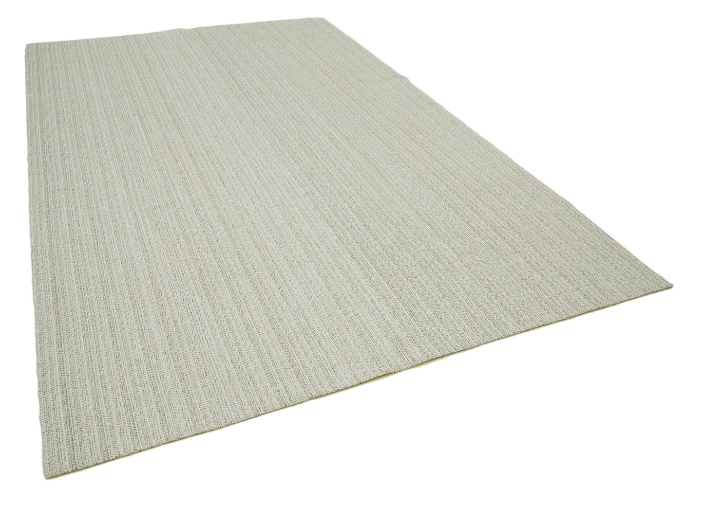 7x11 Beige Modern Kilim Rug - 36342