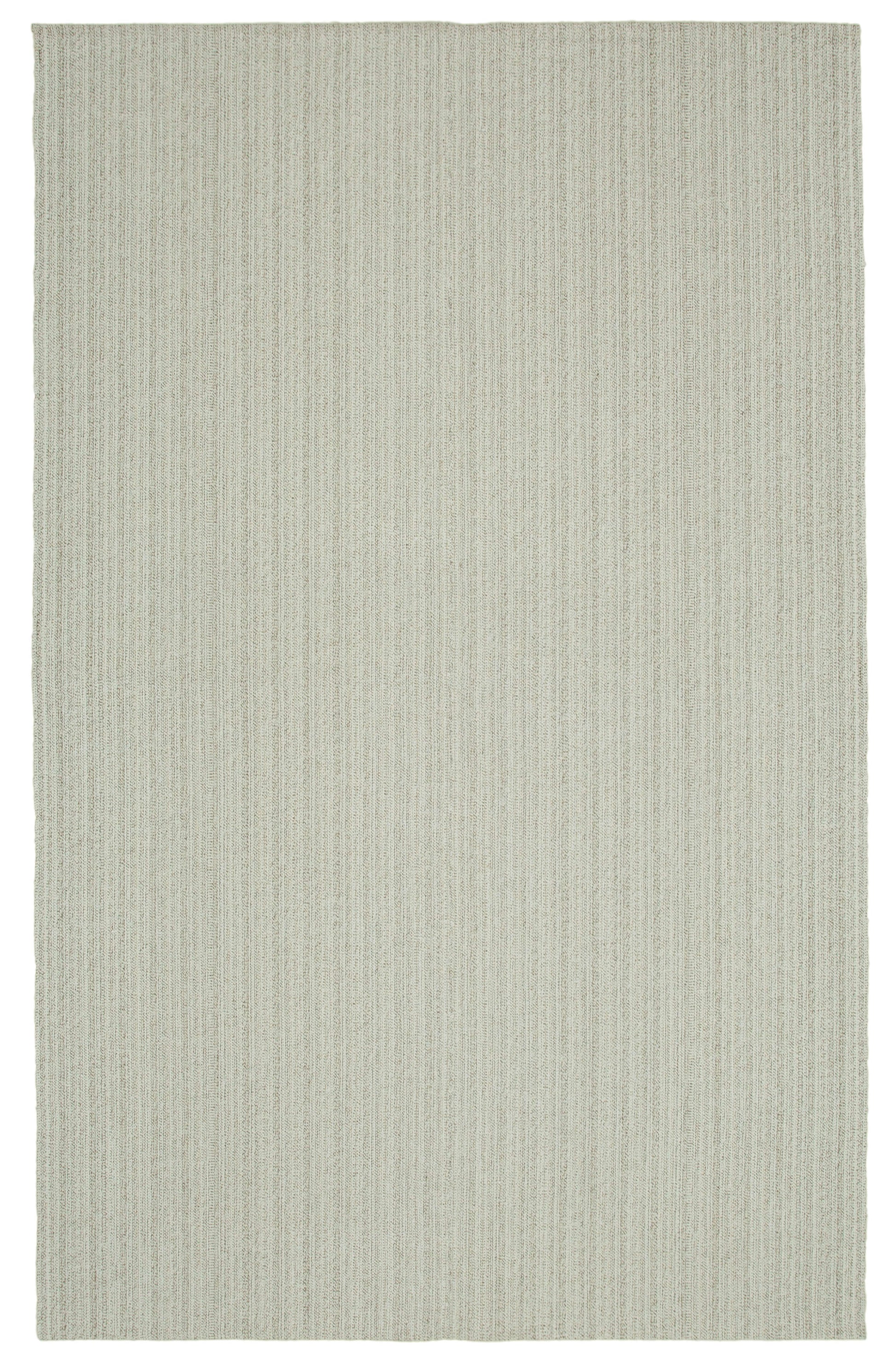 7x11 Beige Modern Kilim Rug - 36343