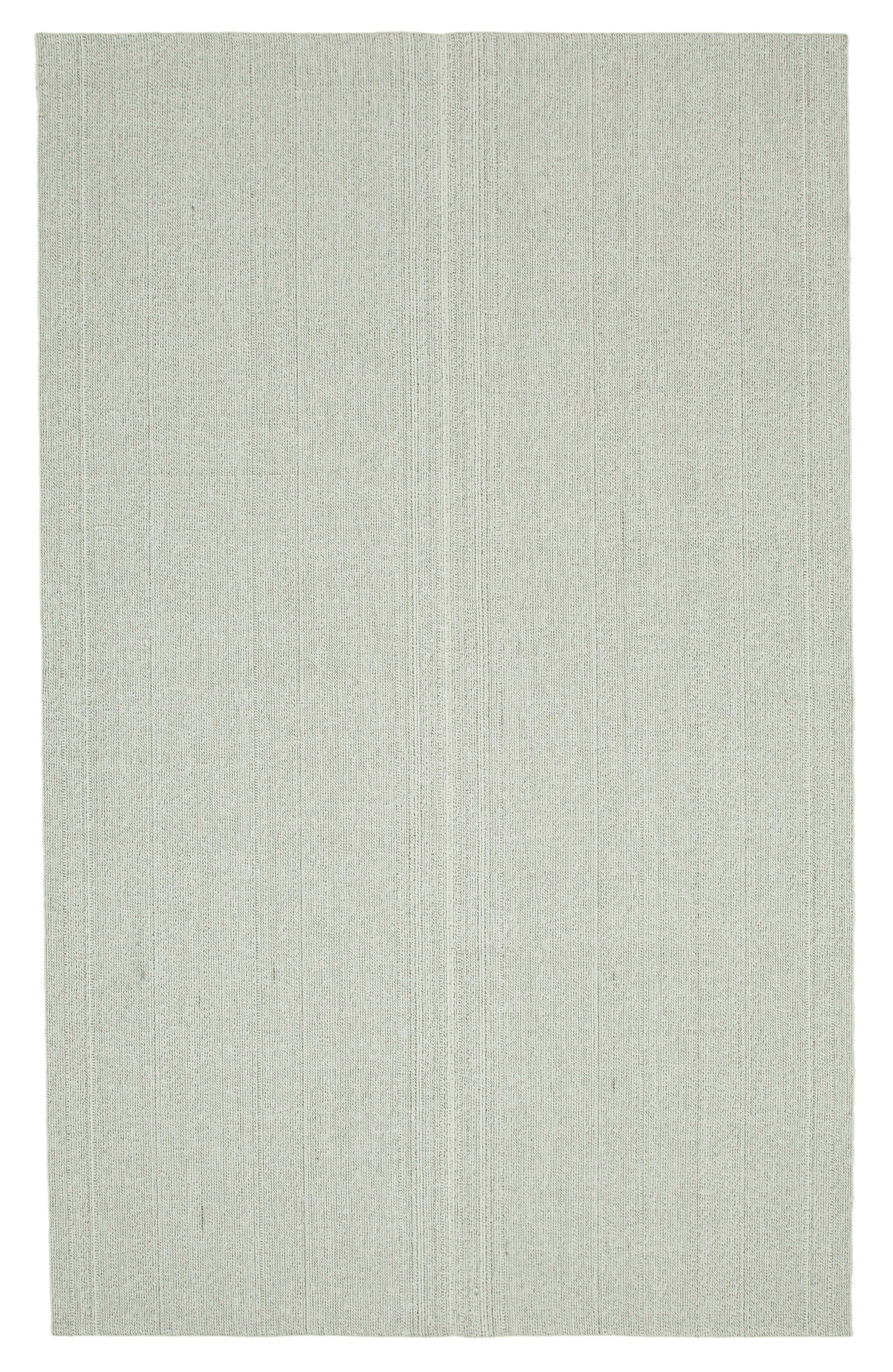 7x11 Beige Modern Kilim Rug - 36346