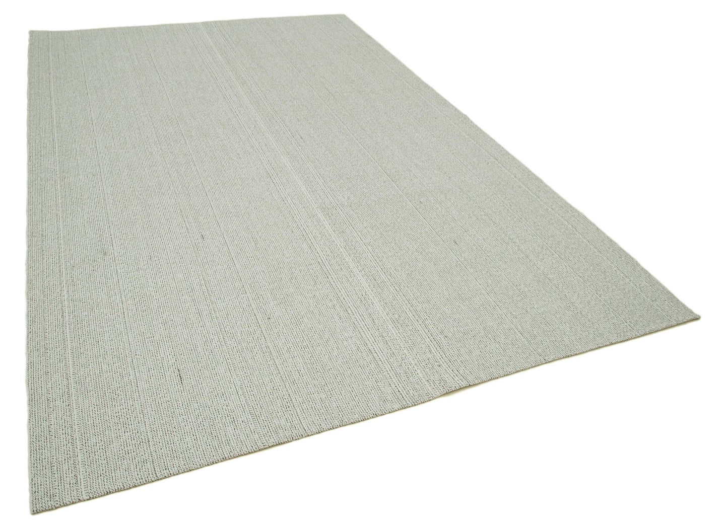 7x11 Beige Modern Kilim Rug - 36346