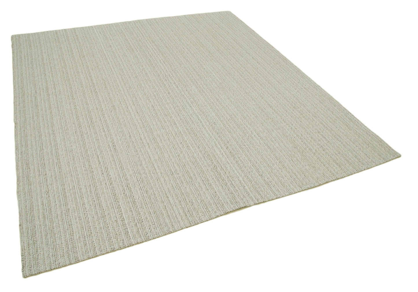 7x8 Beige Modern Kilim Rug - 36349