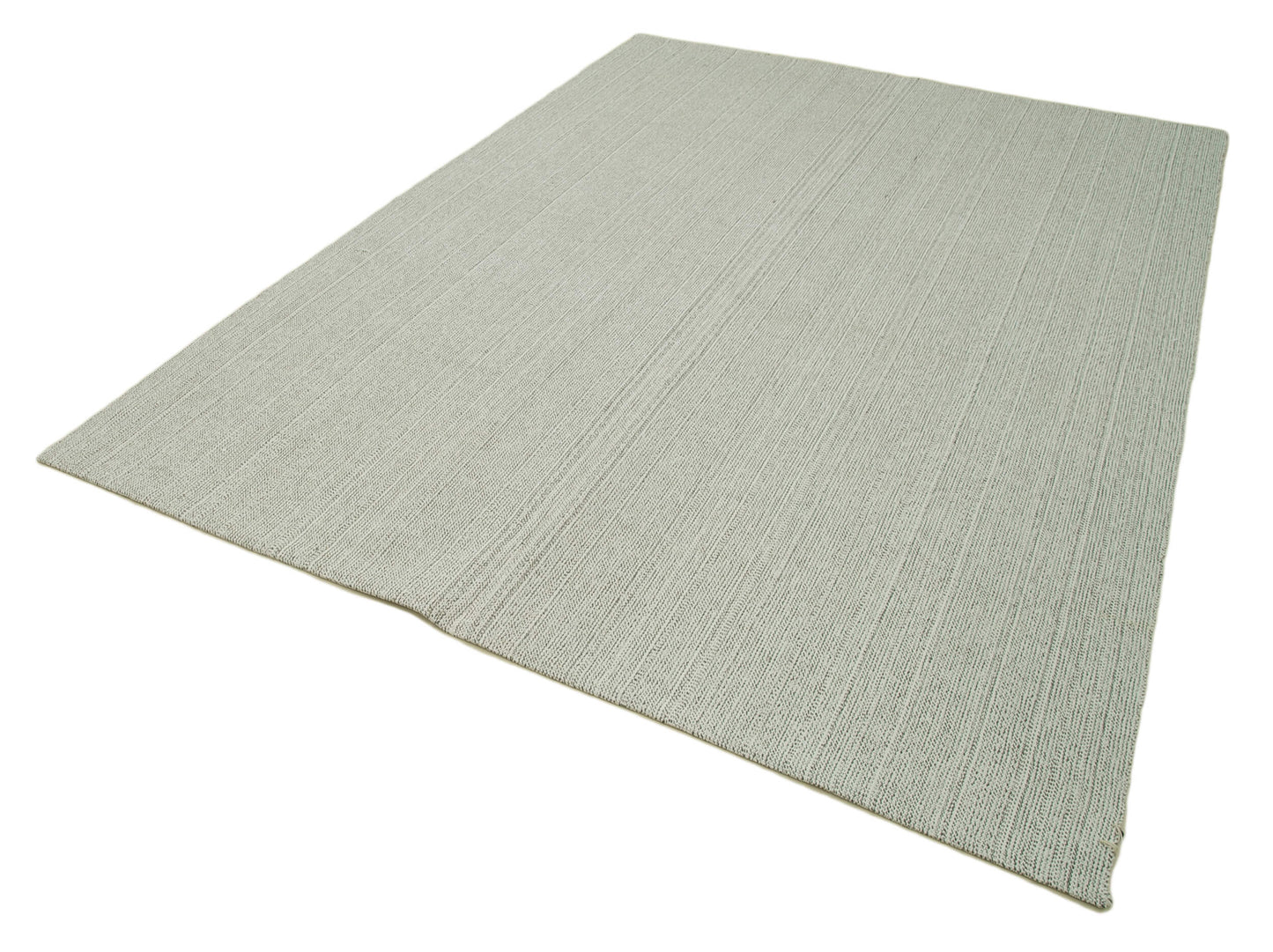 7x9 Beige Modern Kilim Rug - 36355