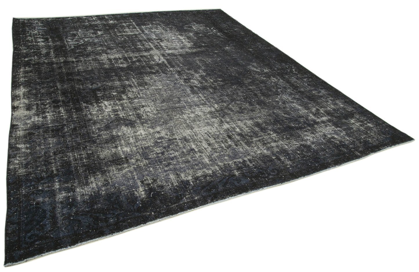 10x12 Black Overdyed Large Area Rug - 36929