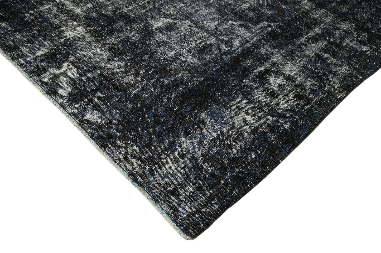 10x12 Black Overdyed Large Area Rug - 36929