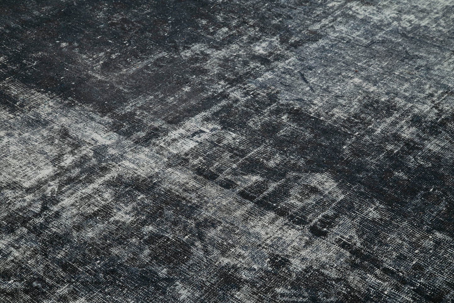 10x12 Black Overdyed Large Area Rug - 36929