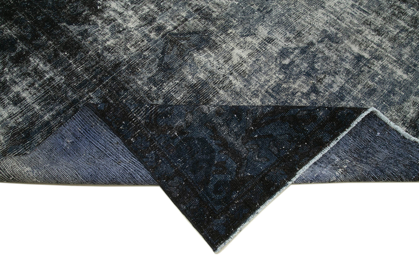 10x12 Black Overdyed Large Area Rug - 36929