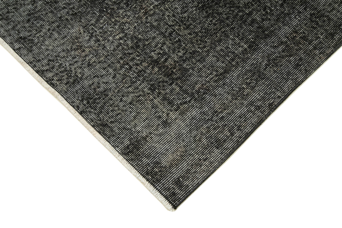 3x10 Black Overdyed Runner Rug - 37059