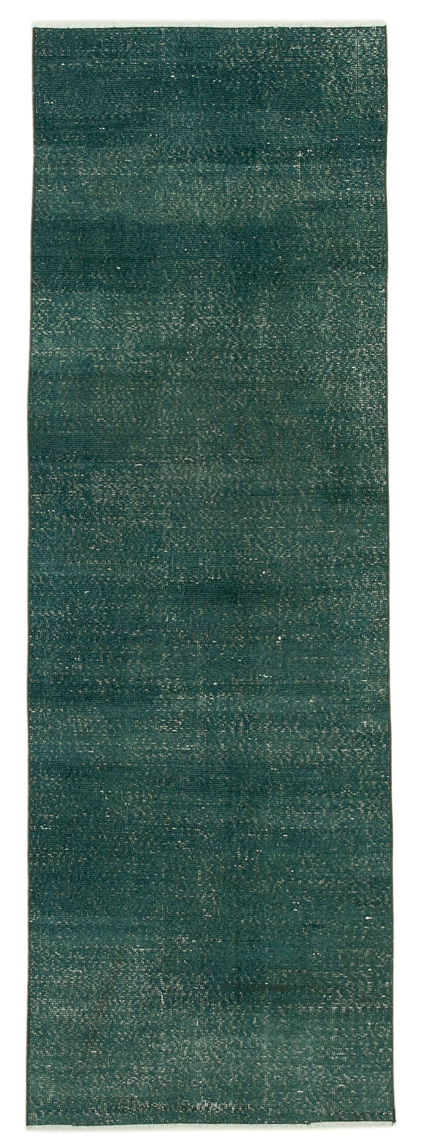 3x9 Green Overdyed Runner Rug - 37083