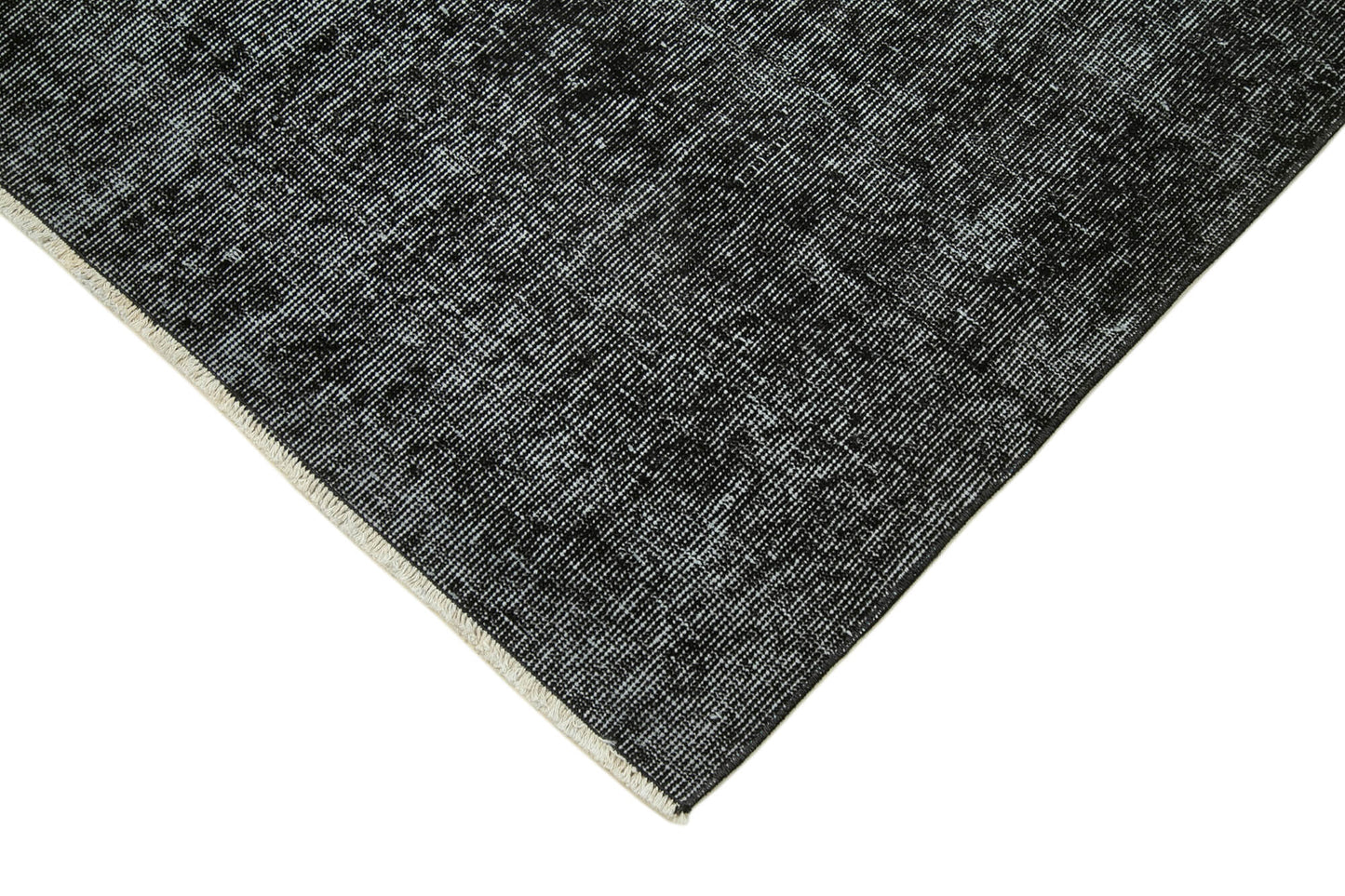 3x10 Black Overdyed Runner Rug - 37086