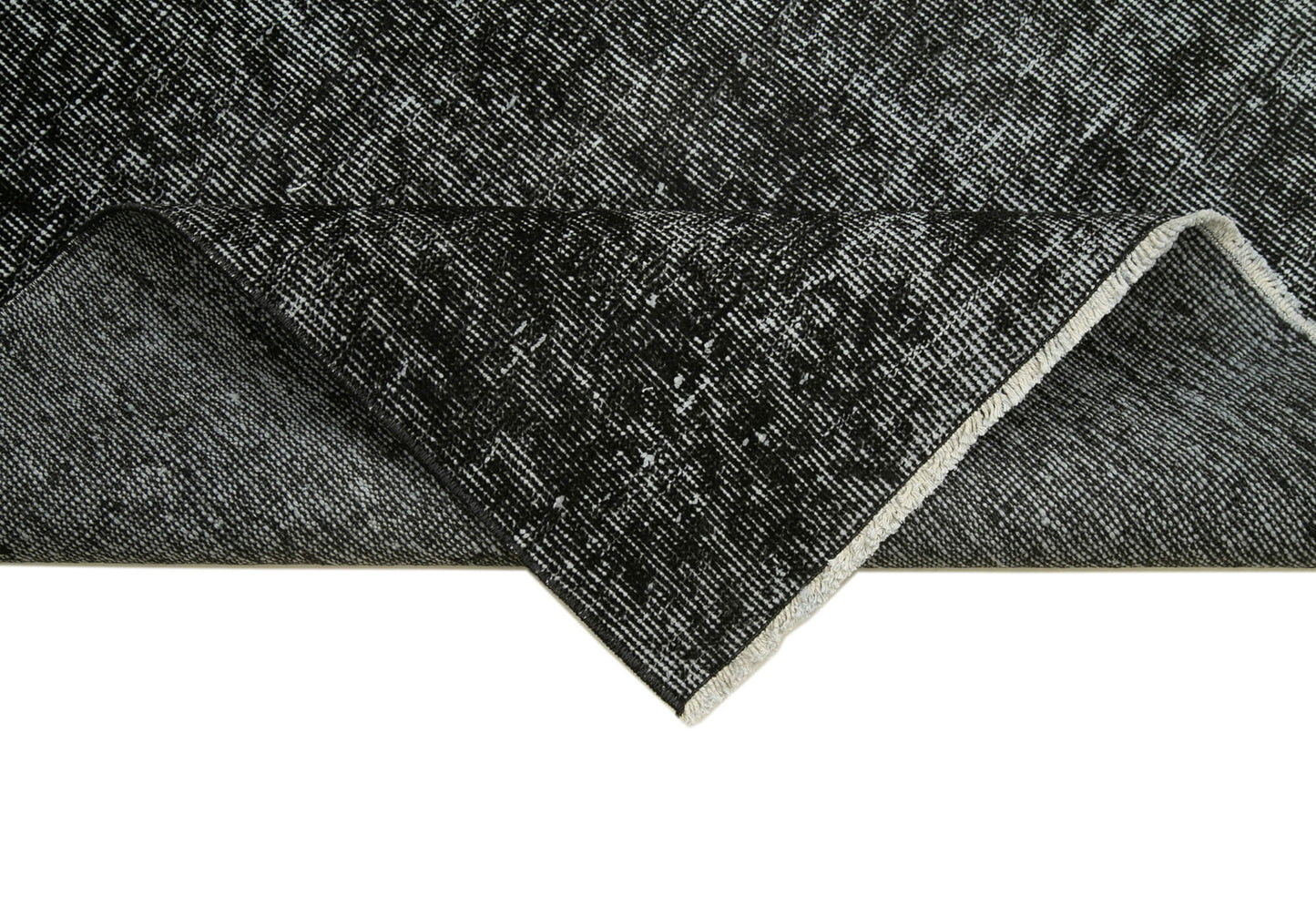 3x10 Black Overdyed Runner Rug - 37086