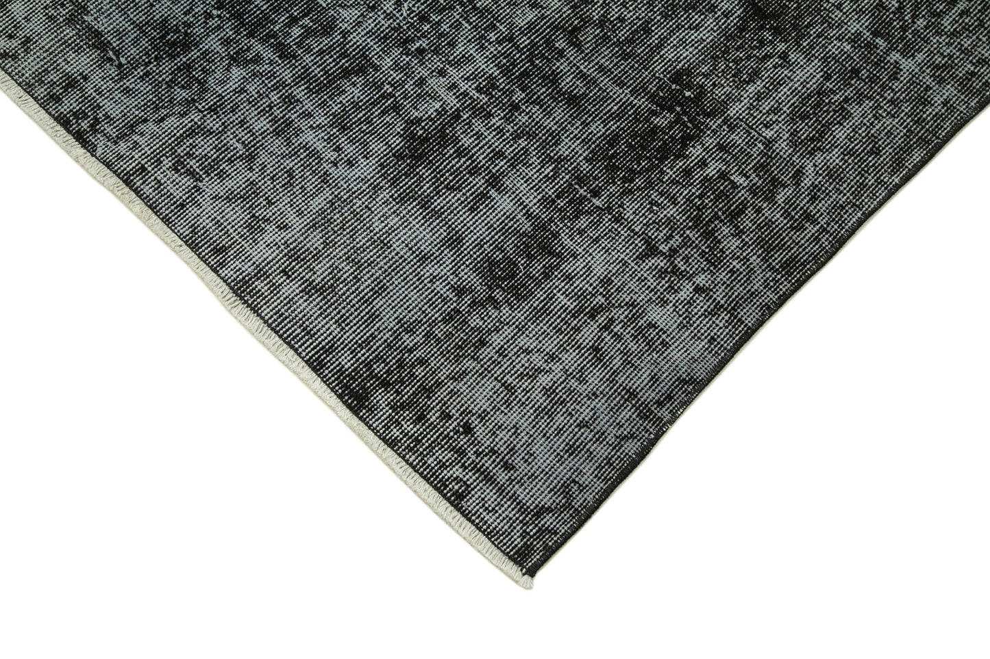 3x10 Black Overdyed Runner Rug - 37091