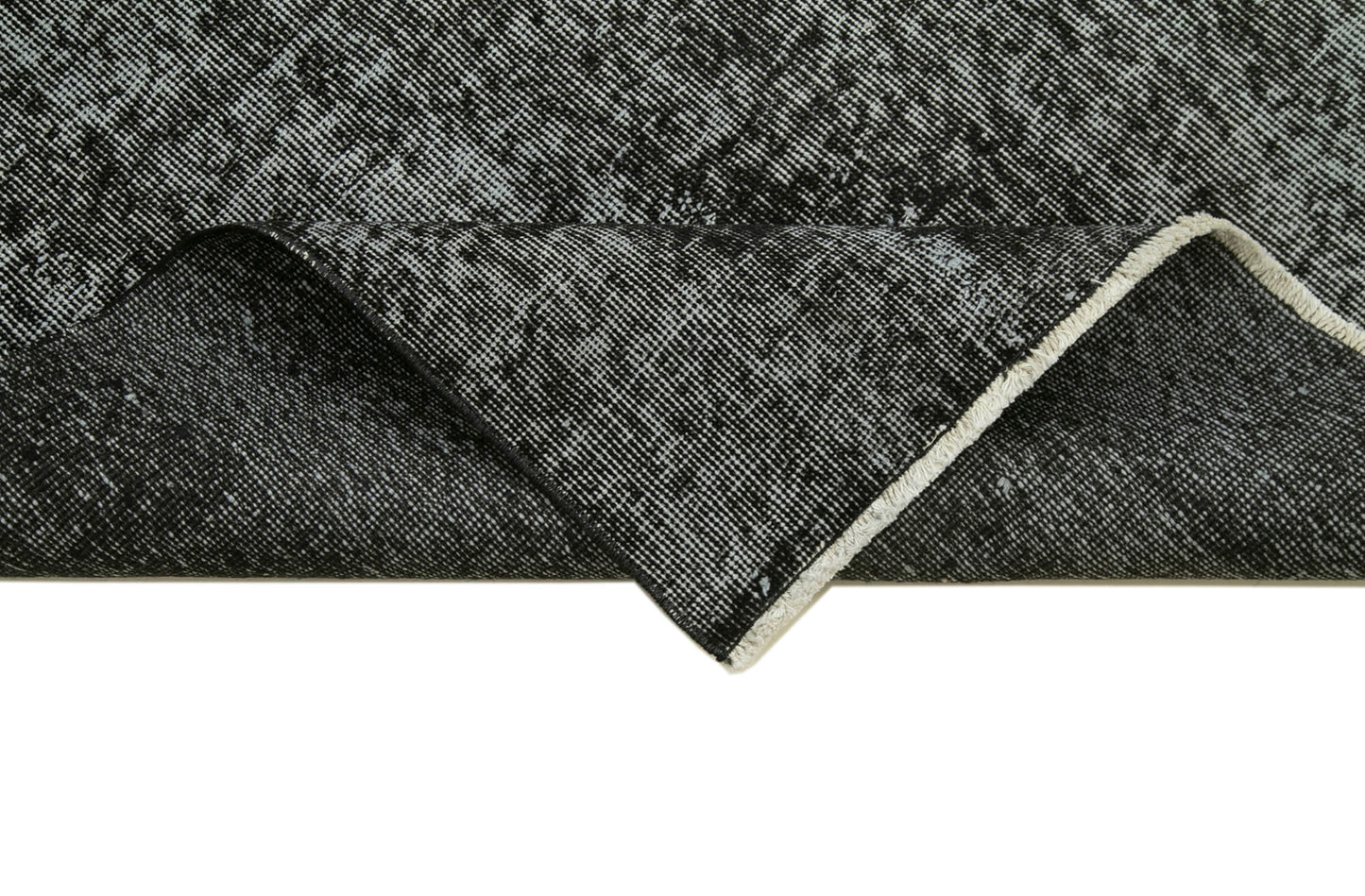 3x10 Black Overdyed Runner Rug - 37091