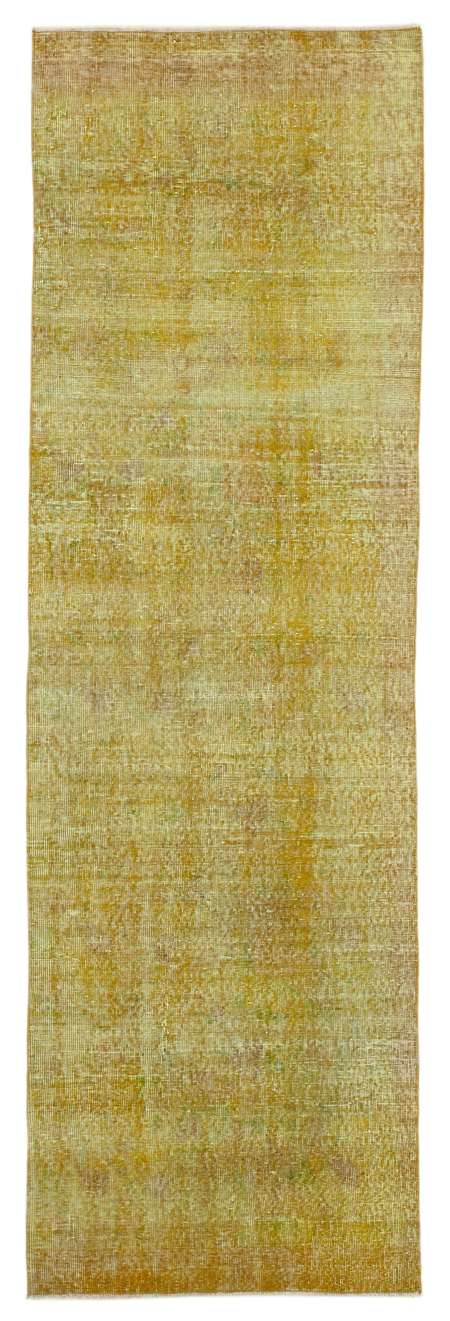 3x10 Yellow Overdyed Runner Rug - 37092