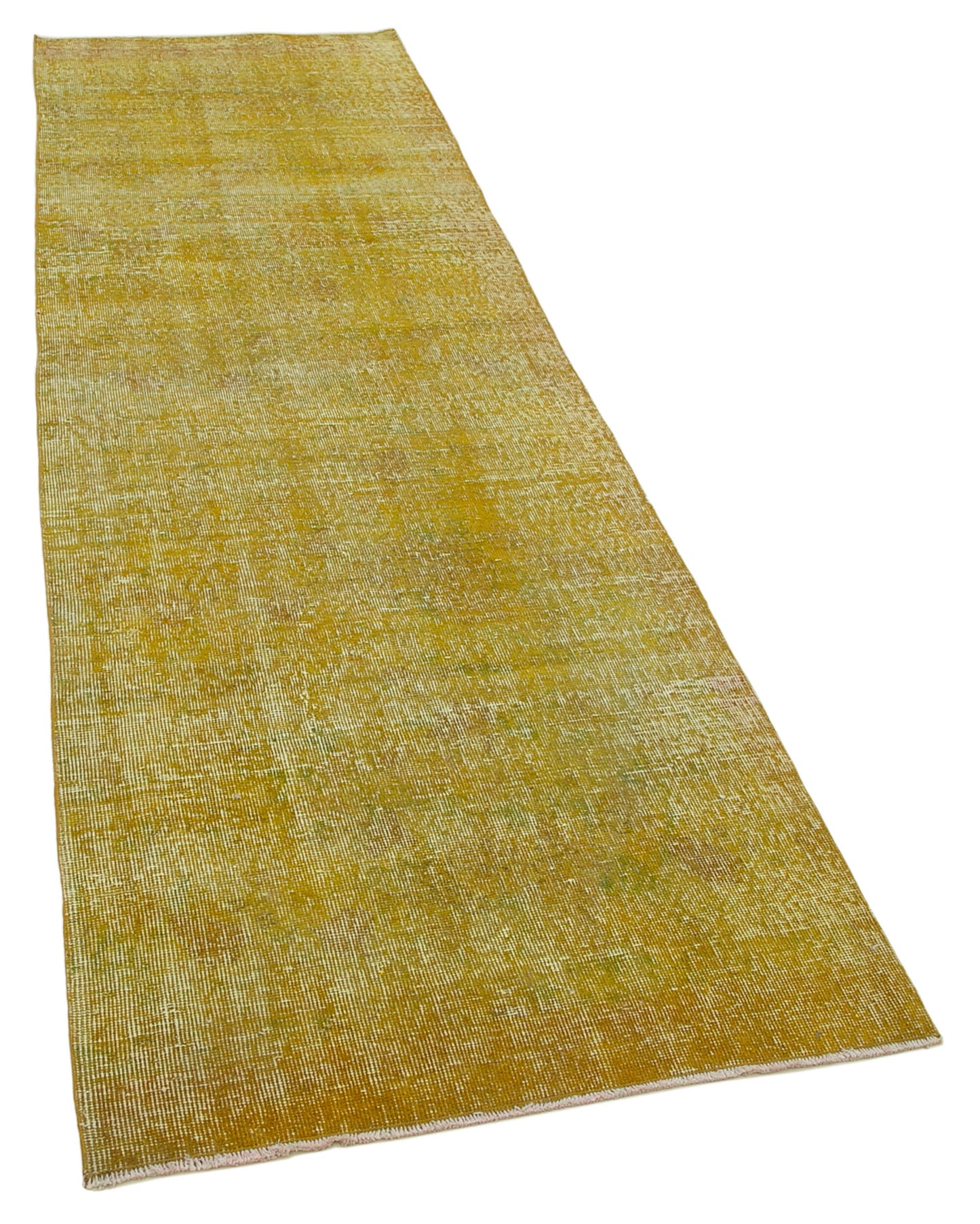 3x10 Yellow Overdyed Runner Rug - 37092