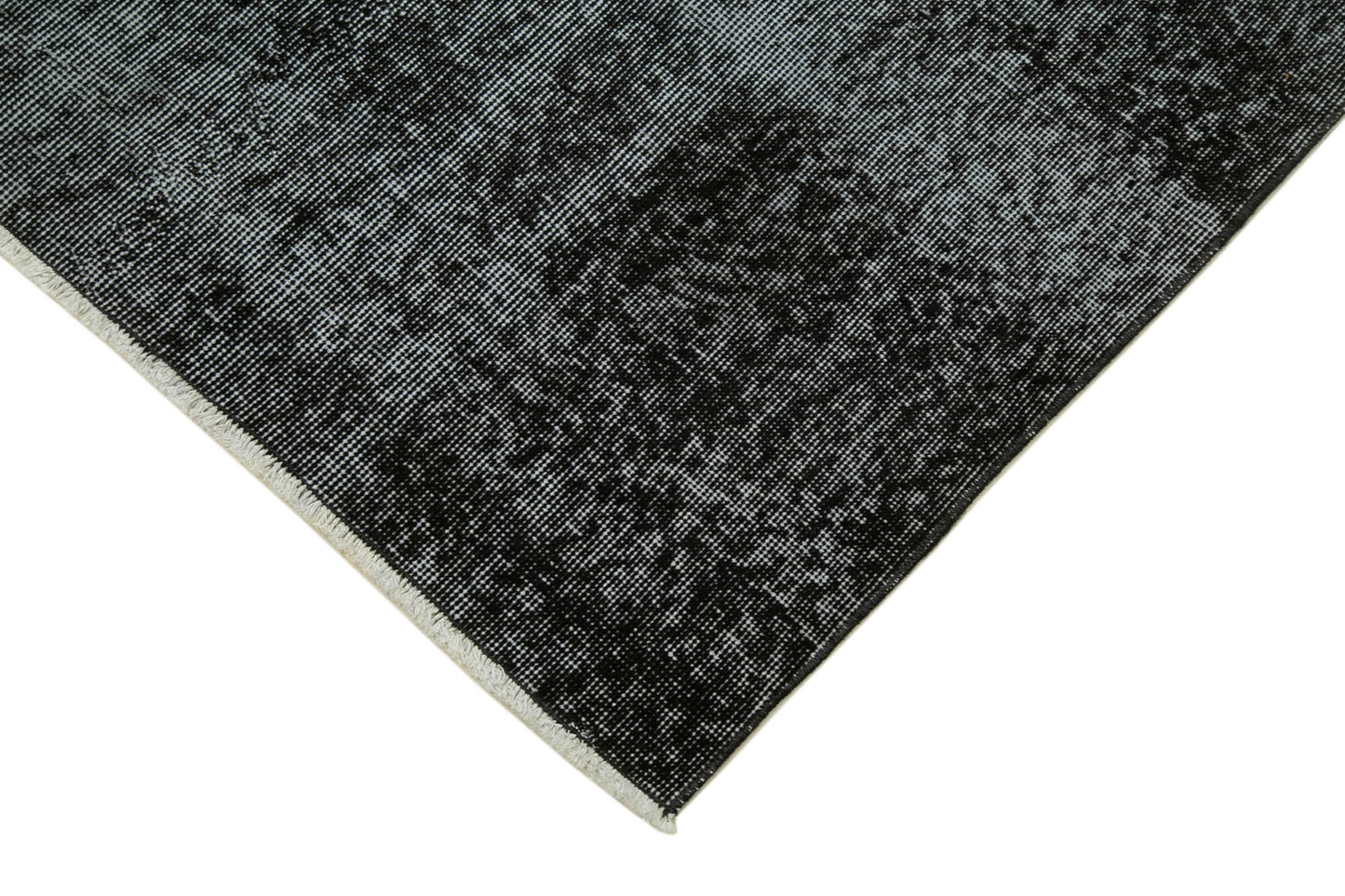 3x9 Black Overdyed Runner Rug - 37096