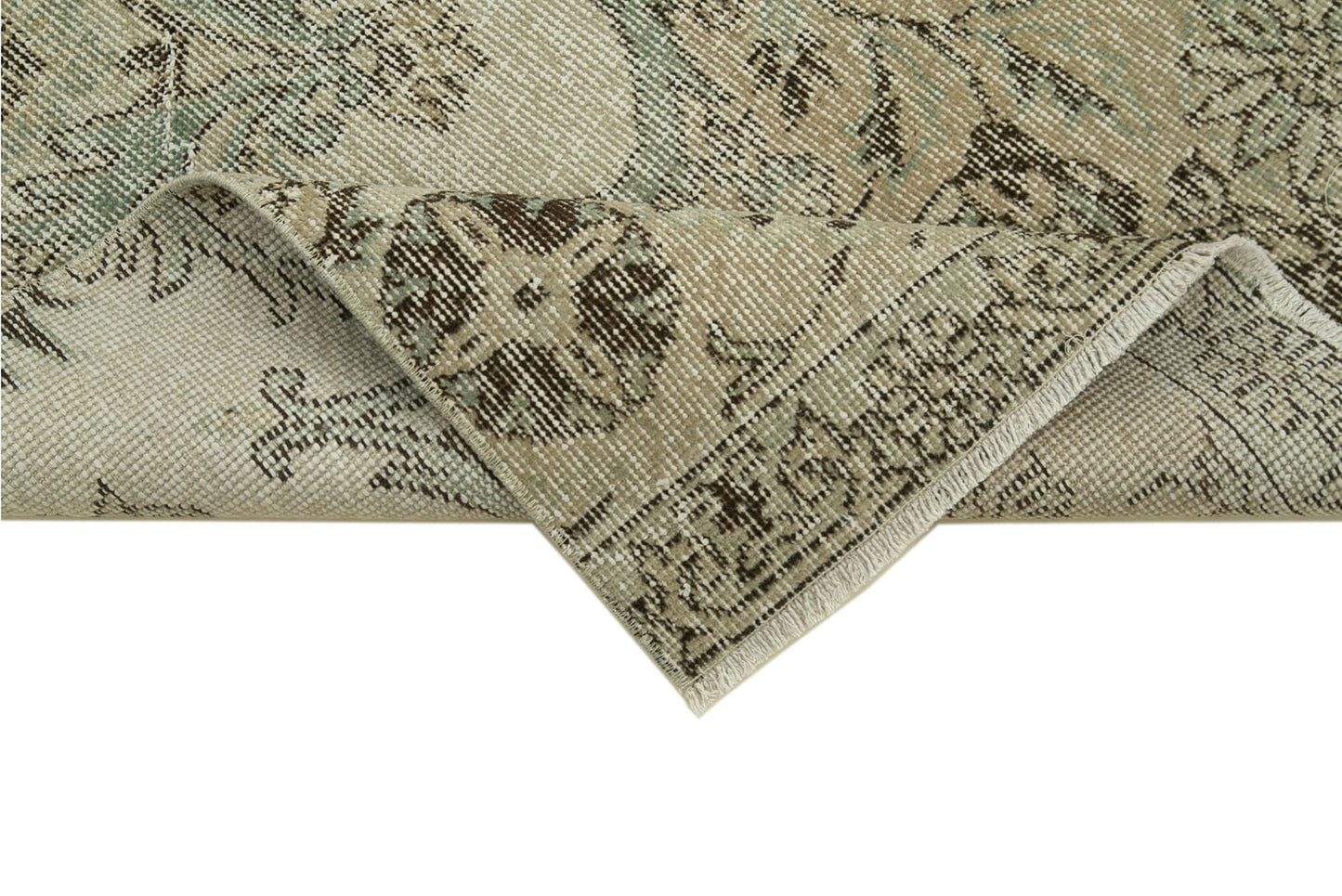 3x11 Beige Overdyed Runner Rug - 37098