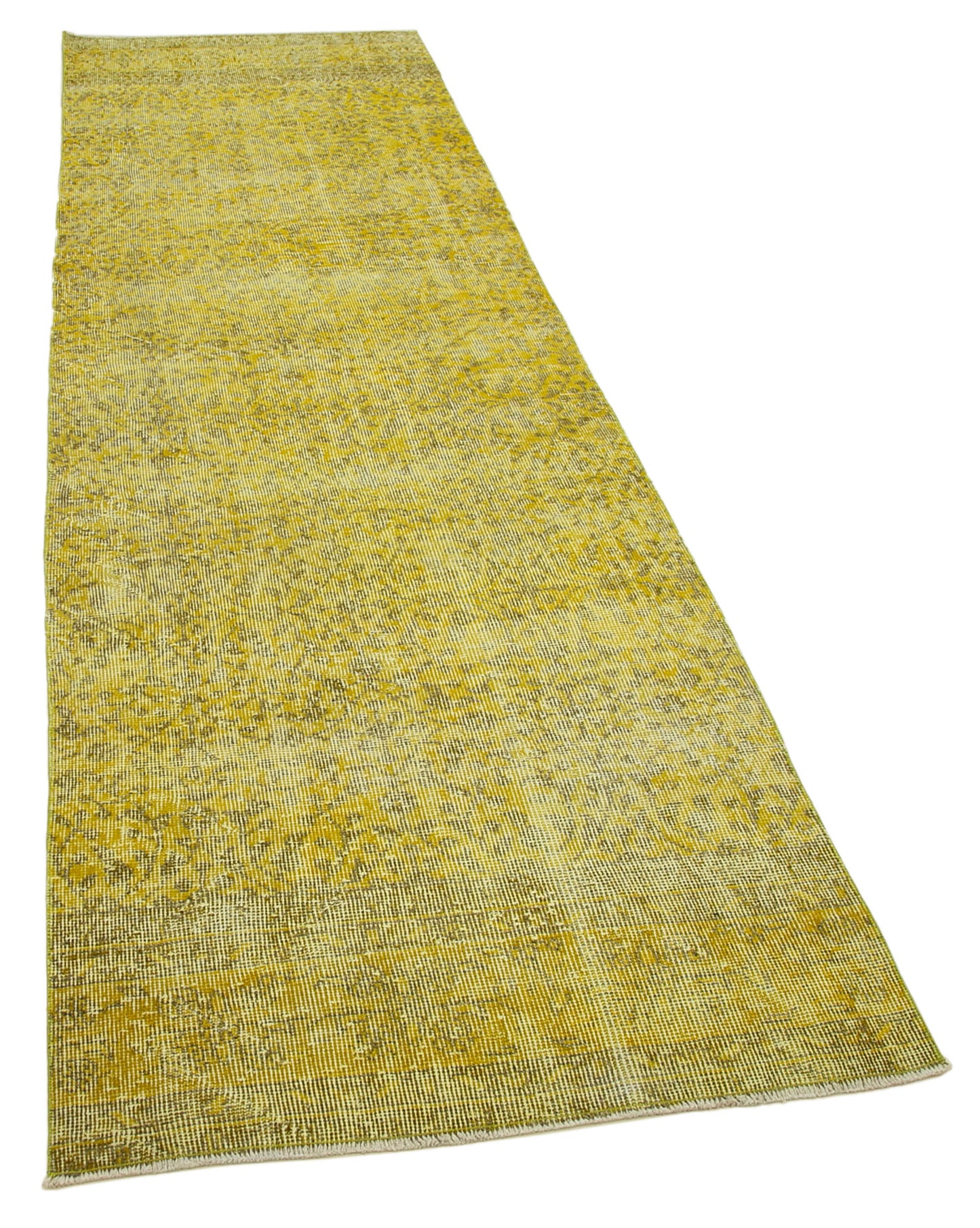 3x10 Yellow Overdyed Runner Rug - 37100