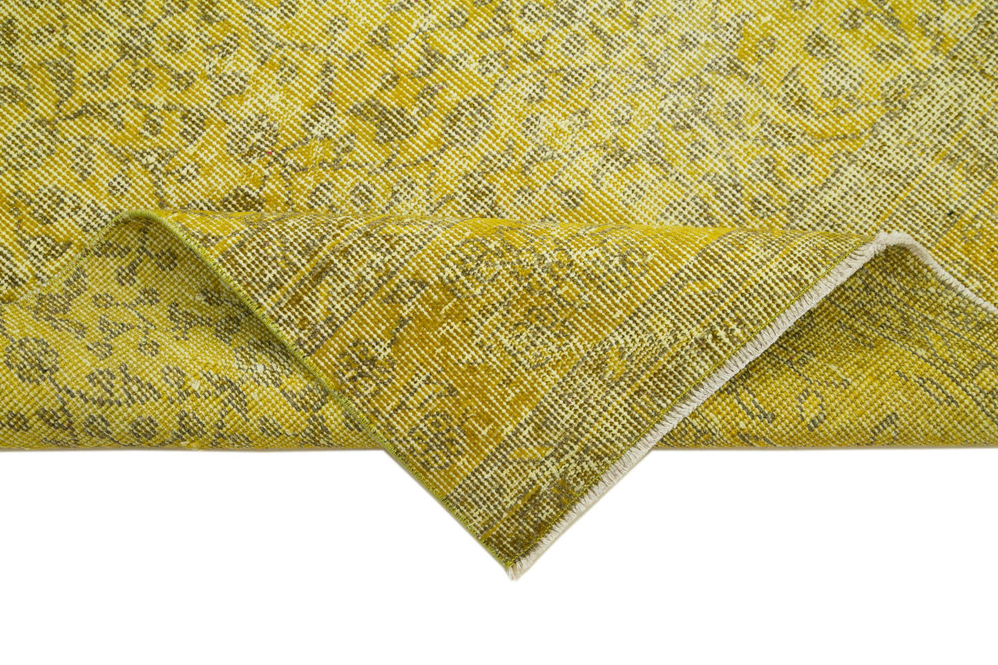 3x10 Yellow Overdyed Runner Rug - 37100