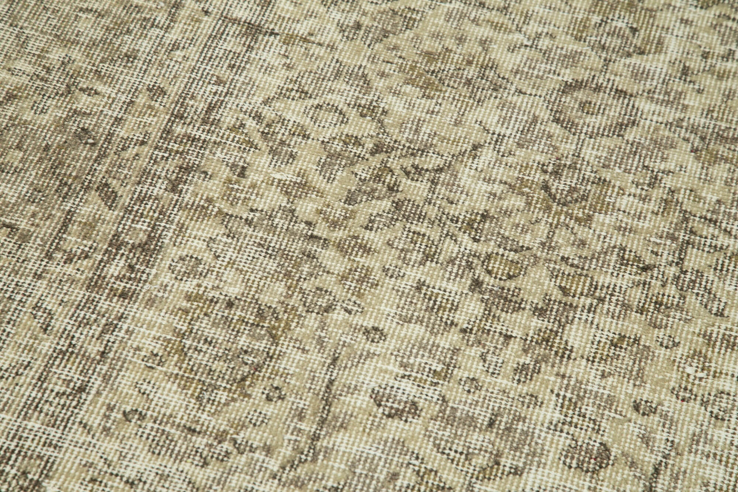 3x10 Beige Overdyed Runner Rug - 37110