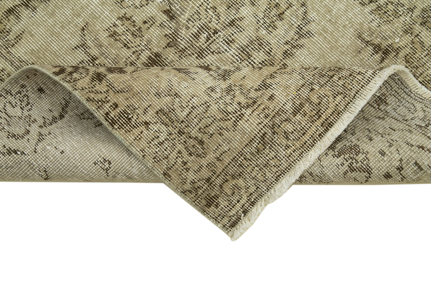 3x11 Beige Overdyed Runner Rug - 37114