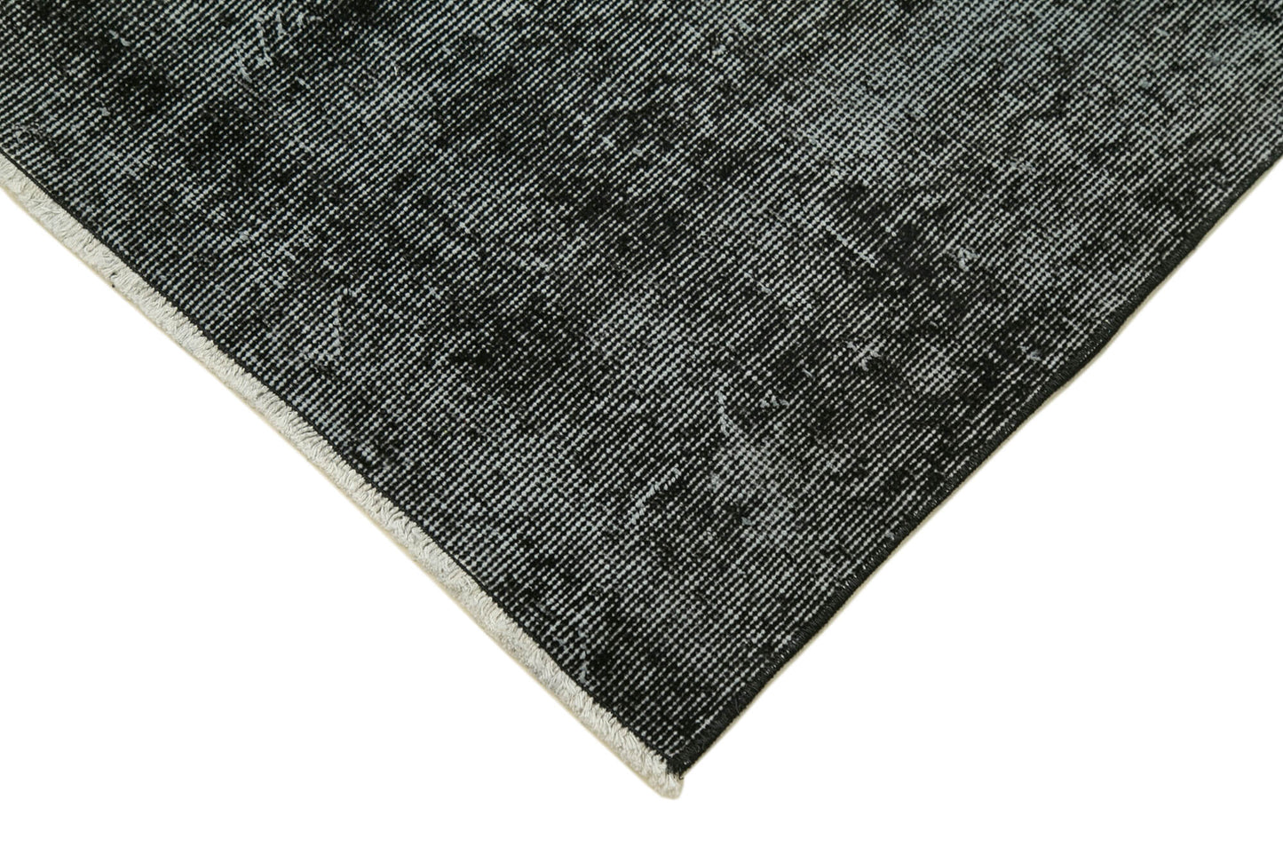 3x10 Black Overdyed Runner Rug - 37116