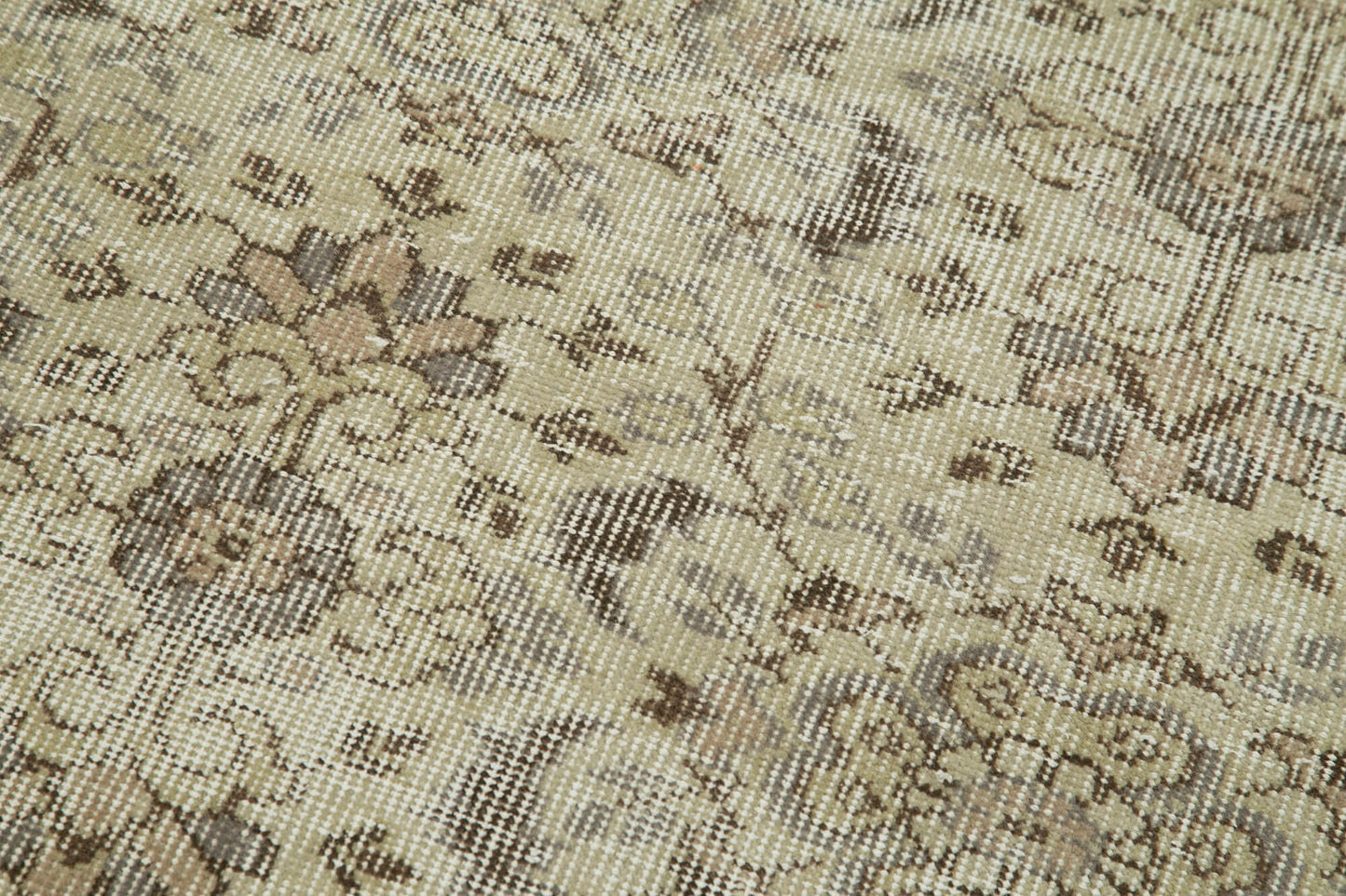 3x11 Beige Overdyed Runner Rug - 37118