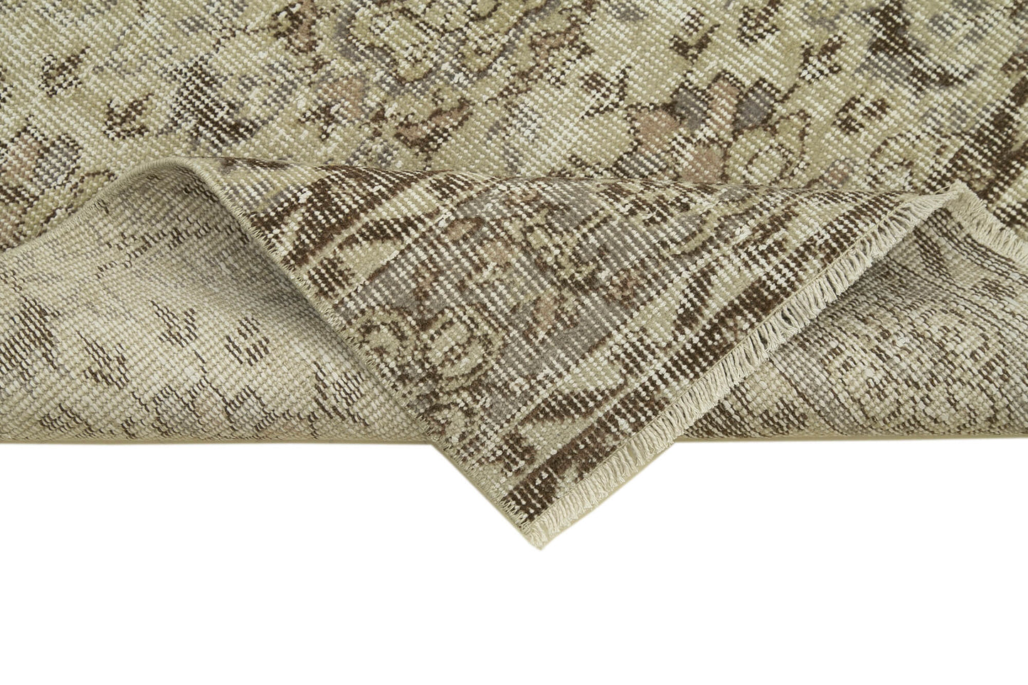 3x11 Beige Overdyed Runner Rug - 37118