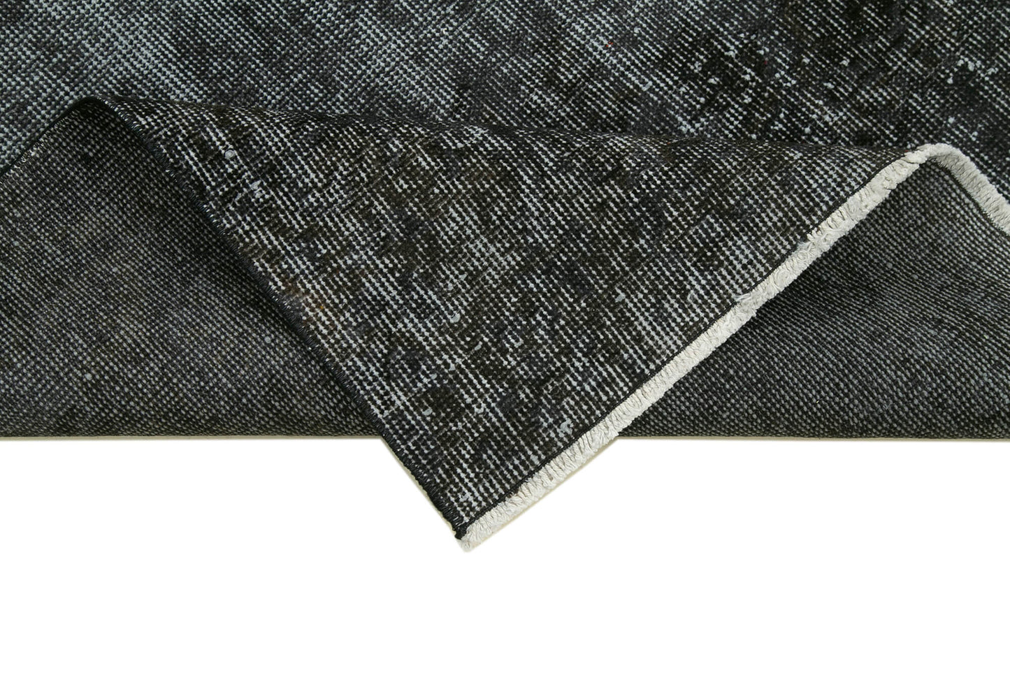 3x11 Black Overdyed Runner Rug - 37120