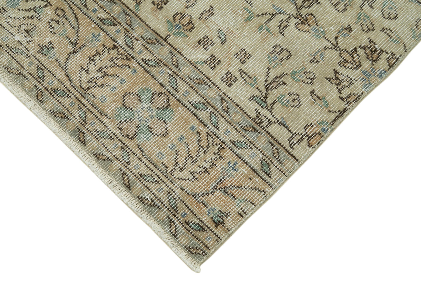 3x10 Beige Overdyed Runner Rug - 37134