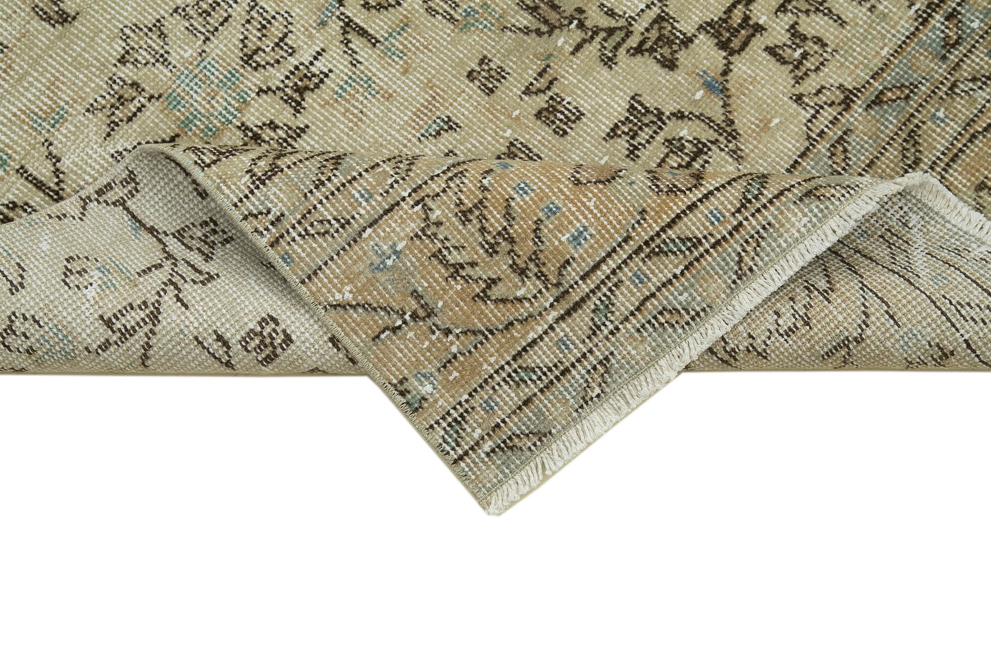 3x10 Beige Overdyed Runner Rug - 37134