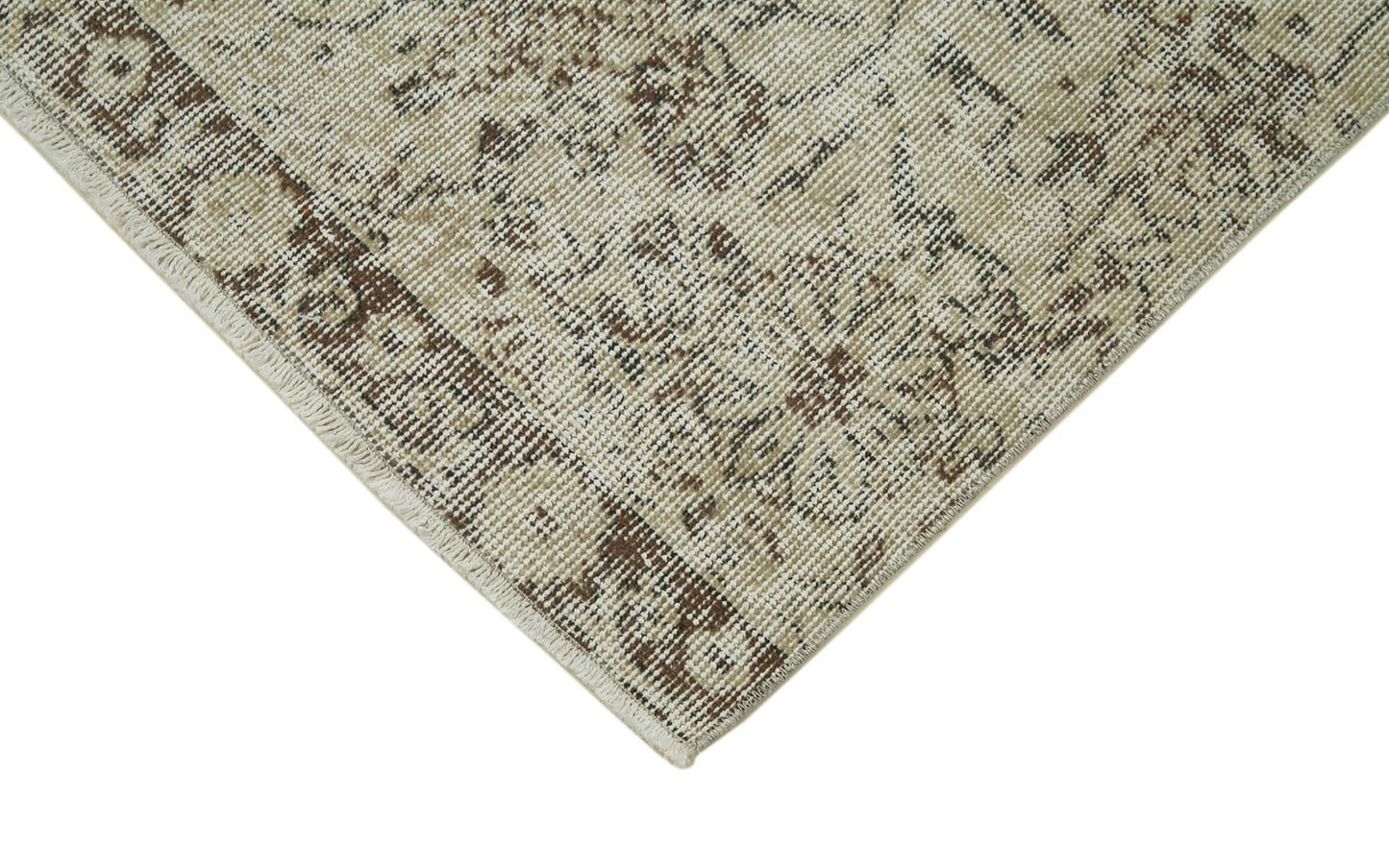 3x10 Beige Overdyed Runner Rug - 37137