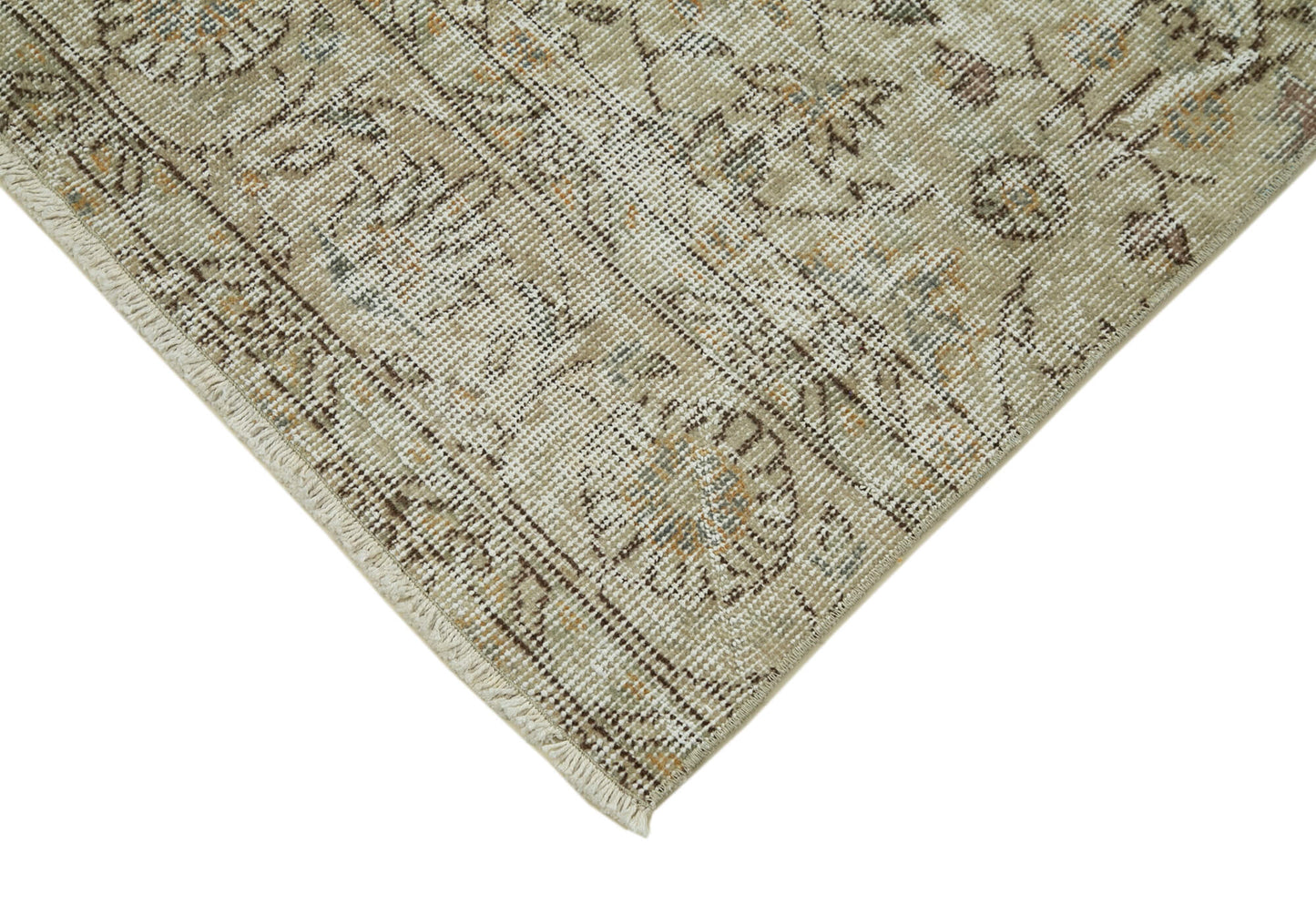 3x10 Beige Overdyed Runner Rug - 37139