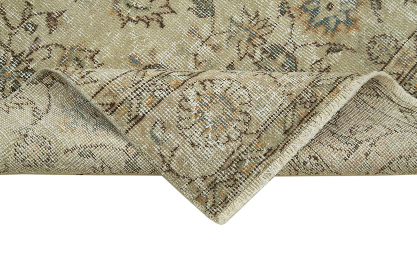 3x10 Beige Overdyed Runner Rug - 37139