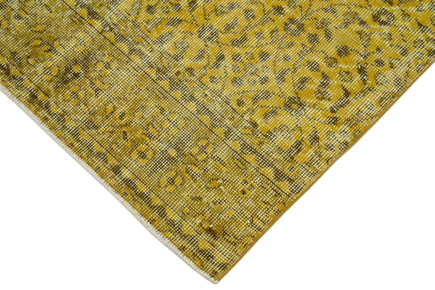 3x10 Yellow Overdyed Runner Rug - 37143