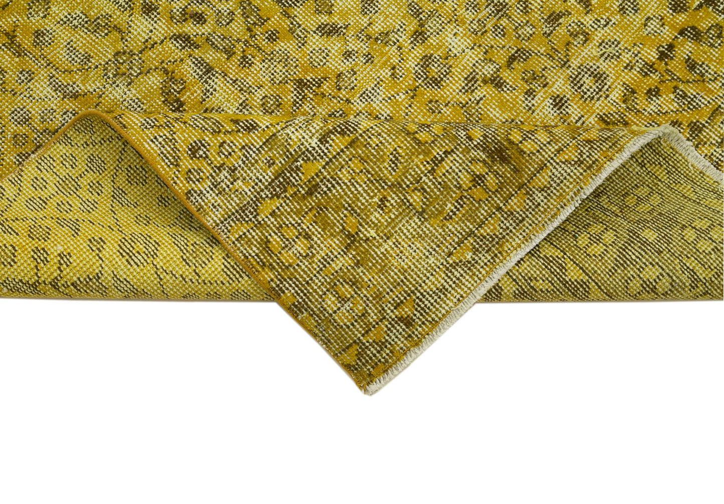 3x10 Yellow Overdyed Runner Rug - 37143