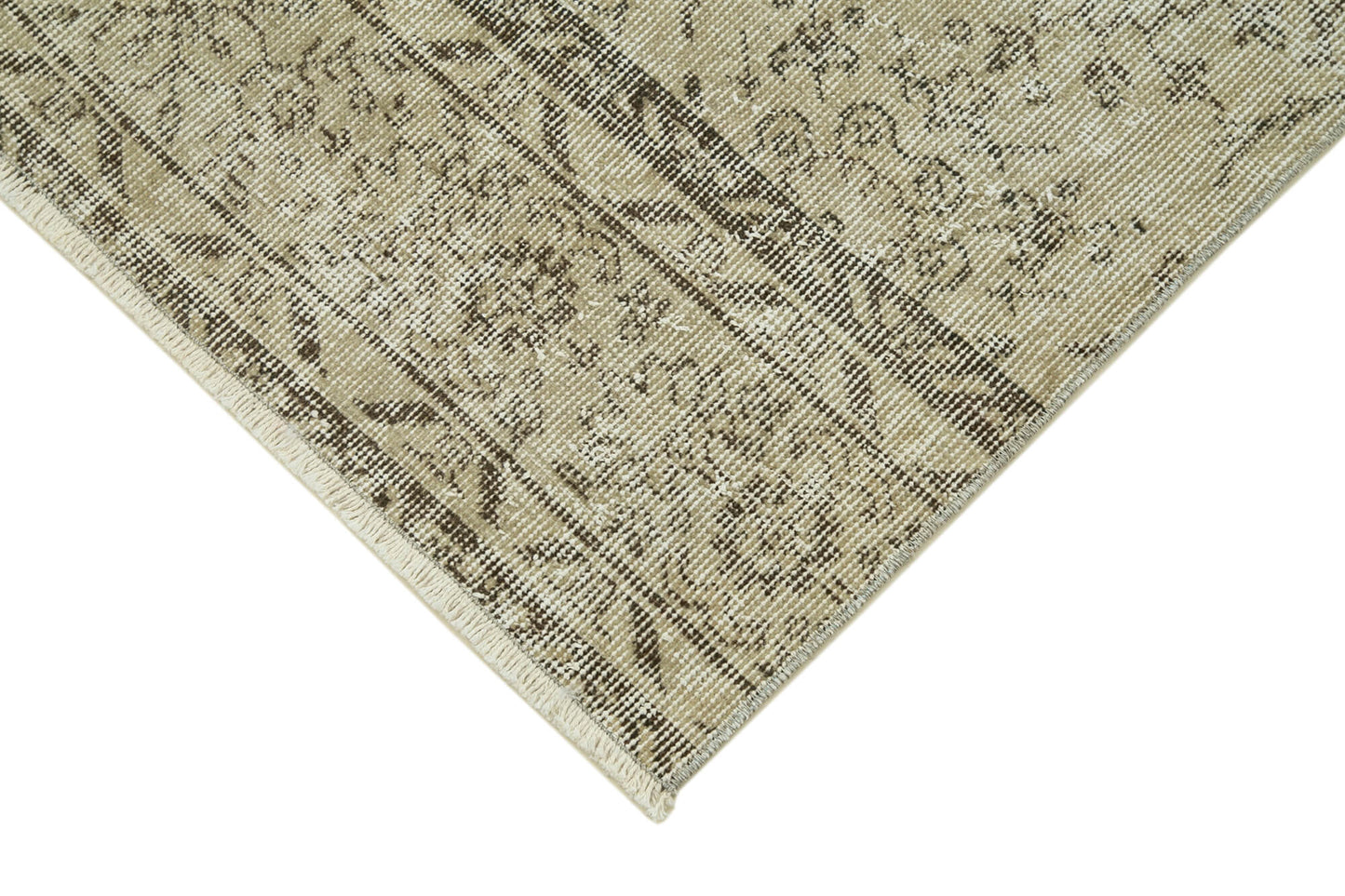 3x9 Beige Overdyed Runner Rug - 37147